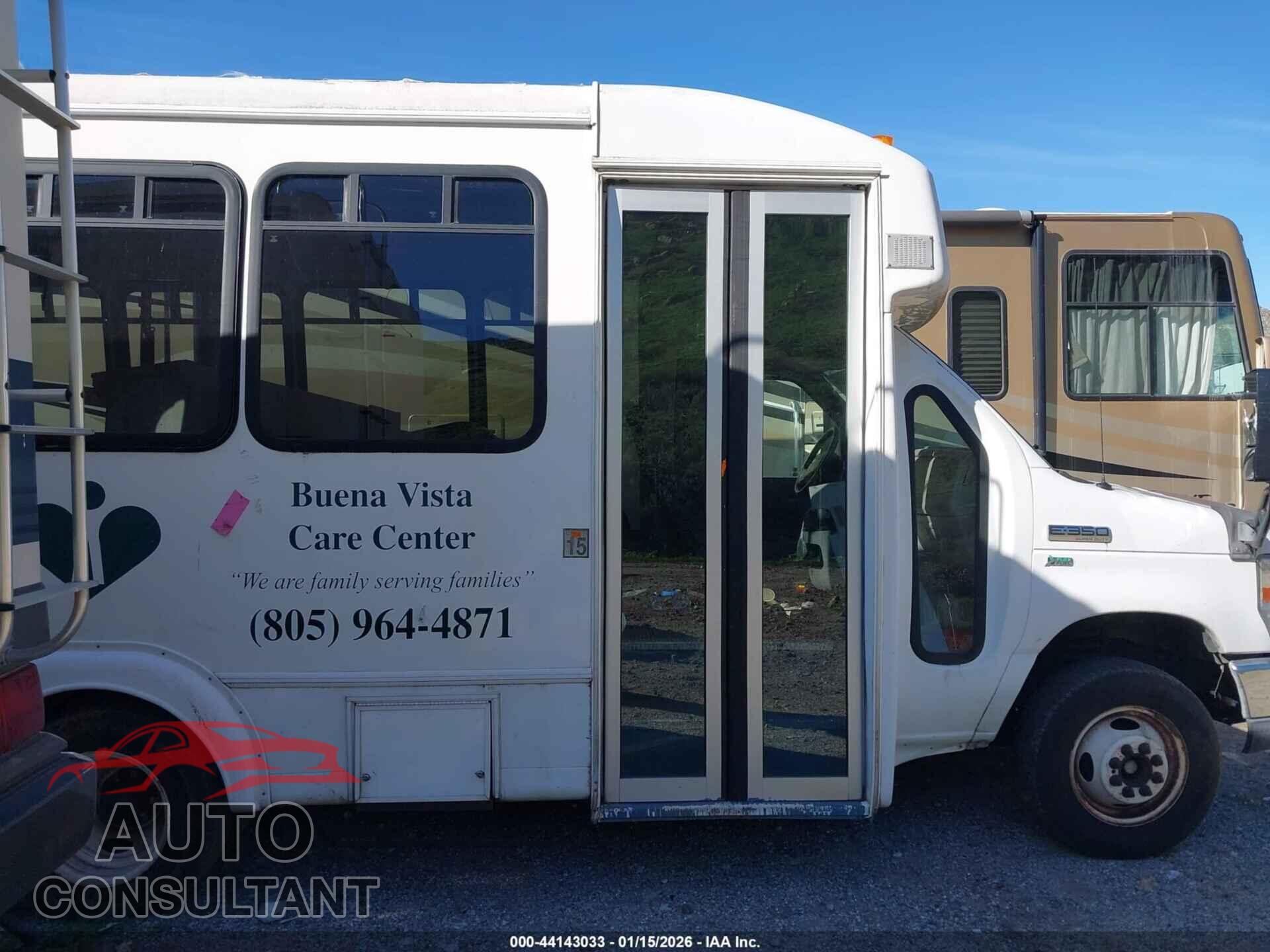 FORD E-350 CUTAWAY 2012 - 1FDEE3FL0CDA29131
