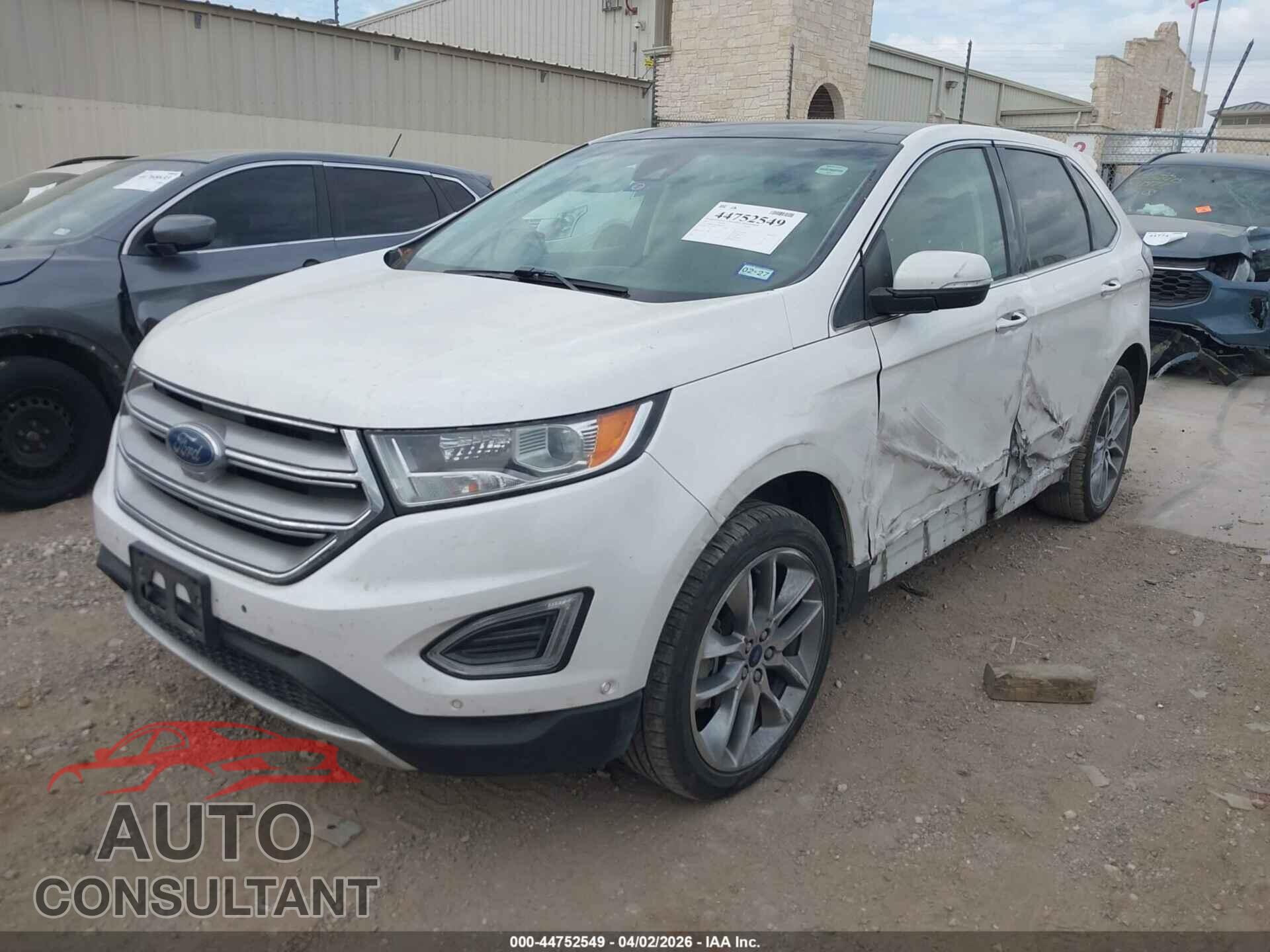 FORD EDGE 2015 - 2FMPK3K87FBB66578