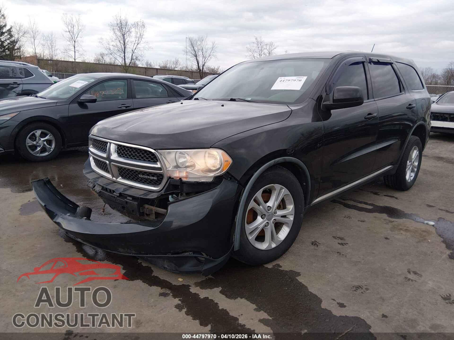 DODGE DURANGO 2012 - 1C4RDJAG8CC104235