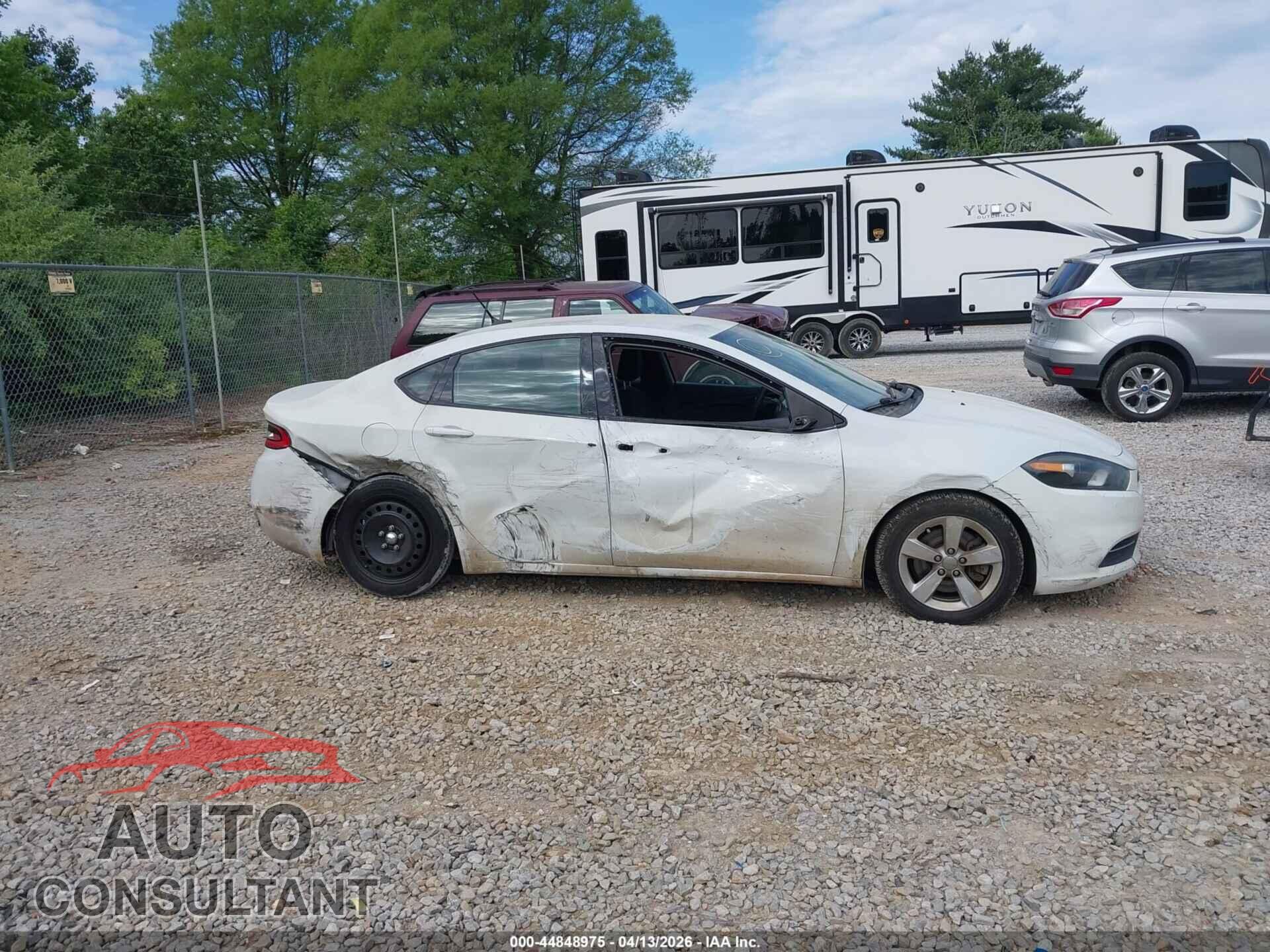 DODGE DART 2015 - 1C3CDFBB3FD226817