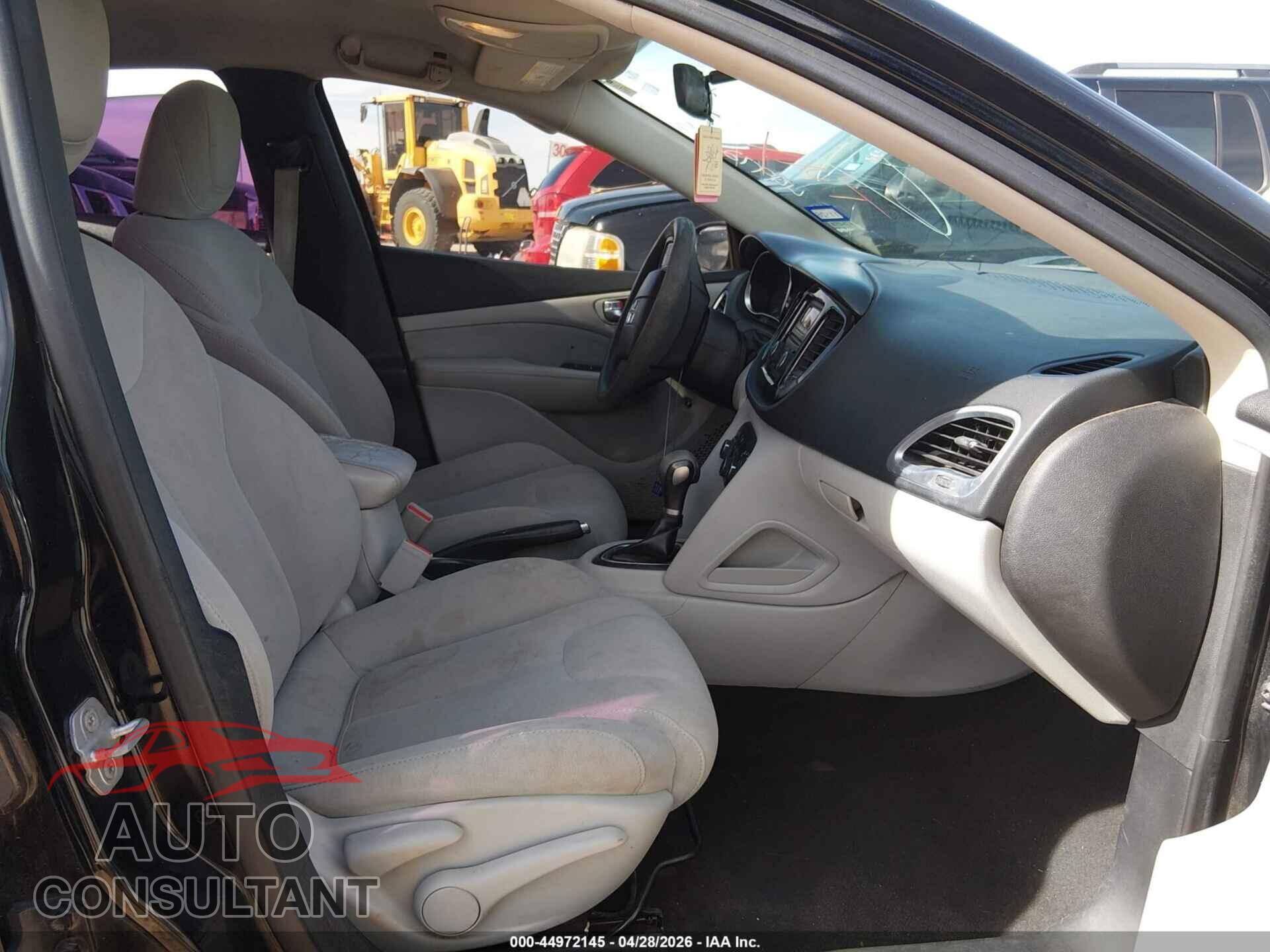 DODGE DART 2013 - 1C3CDFBA4DD205897