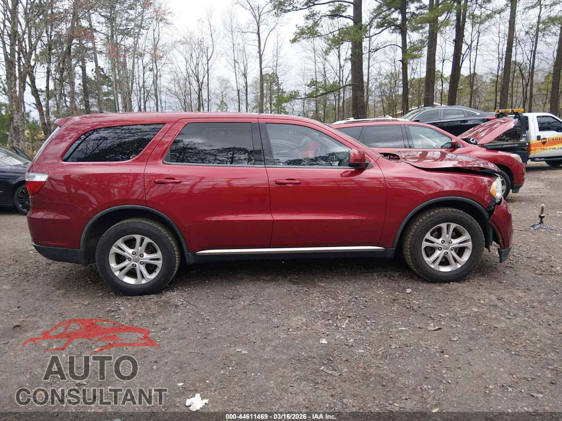 DODGE DURANGO 2013 - 1C4RDHAG5DC663249
