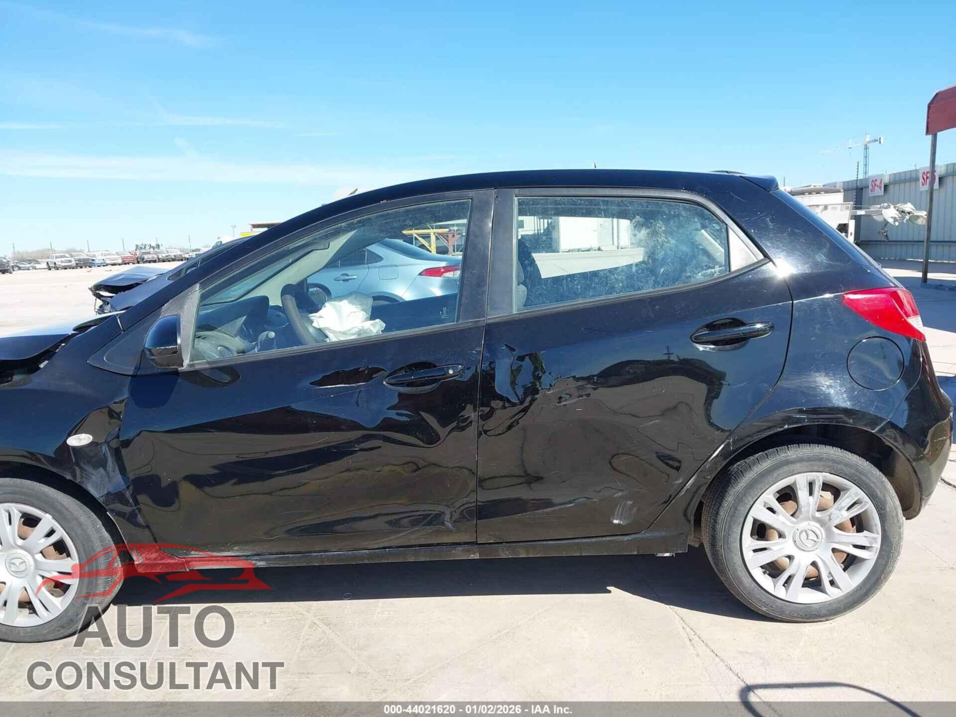 MAZDA MAZDA2 2012 - JM1DE1KY1C0144527