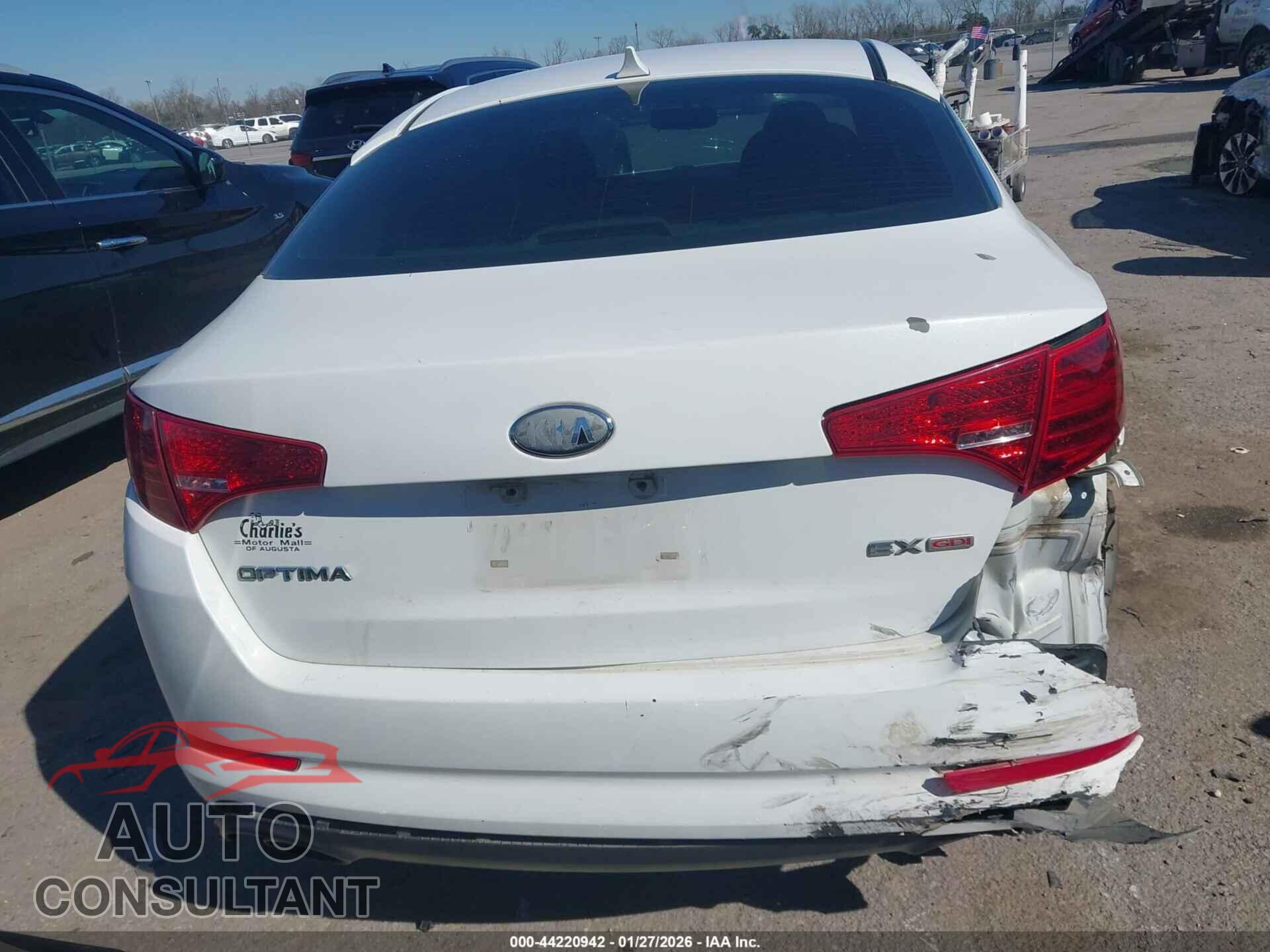KIA OPTIMA 2013 - 5XXGN4A77DG230898
