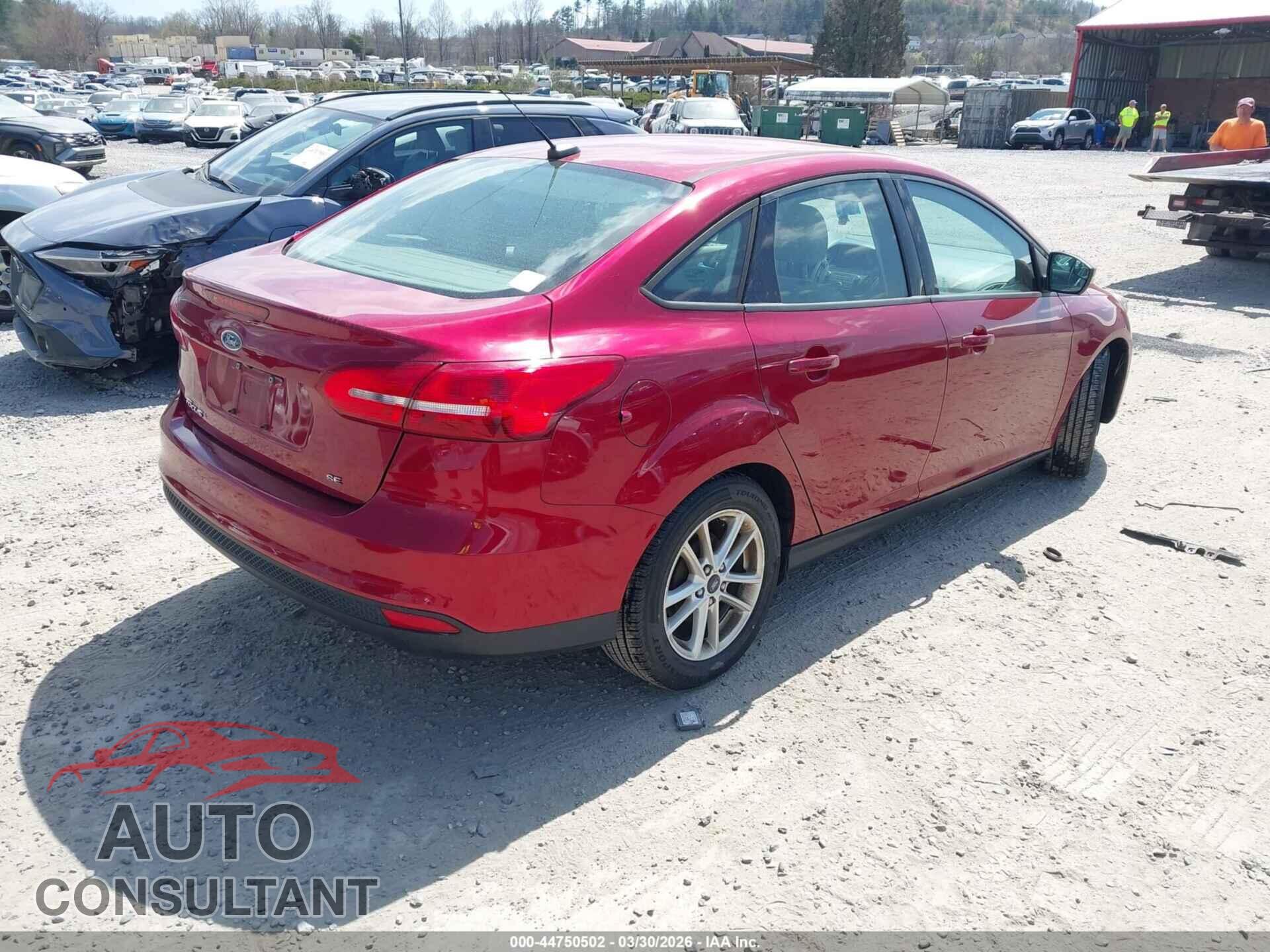 FORD FOCUS 2017 - 1FADP3F2XHL209785