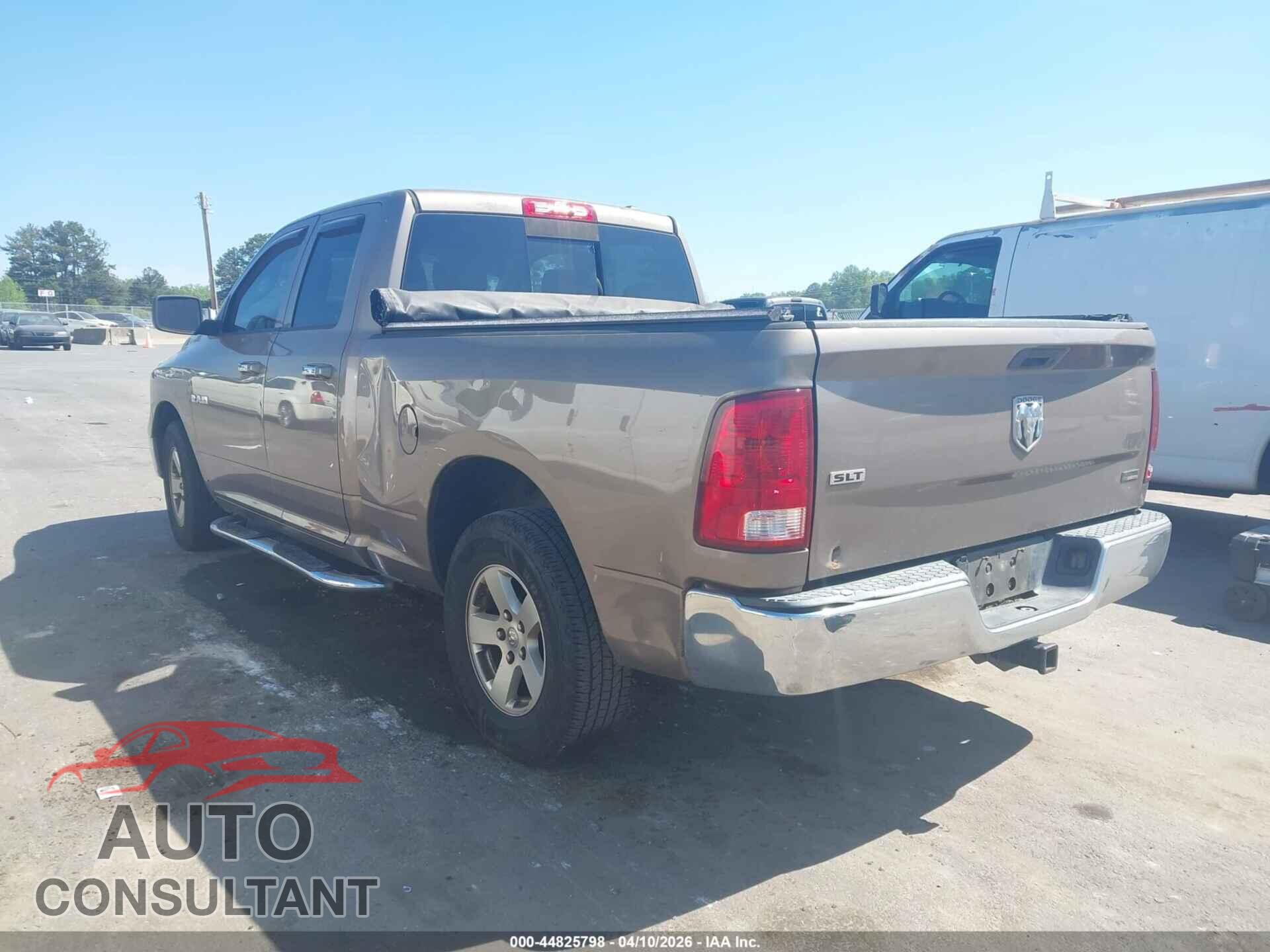DODGE RAM 1500 2009 - 1D3HB18P79S802462