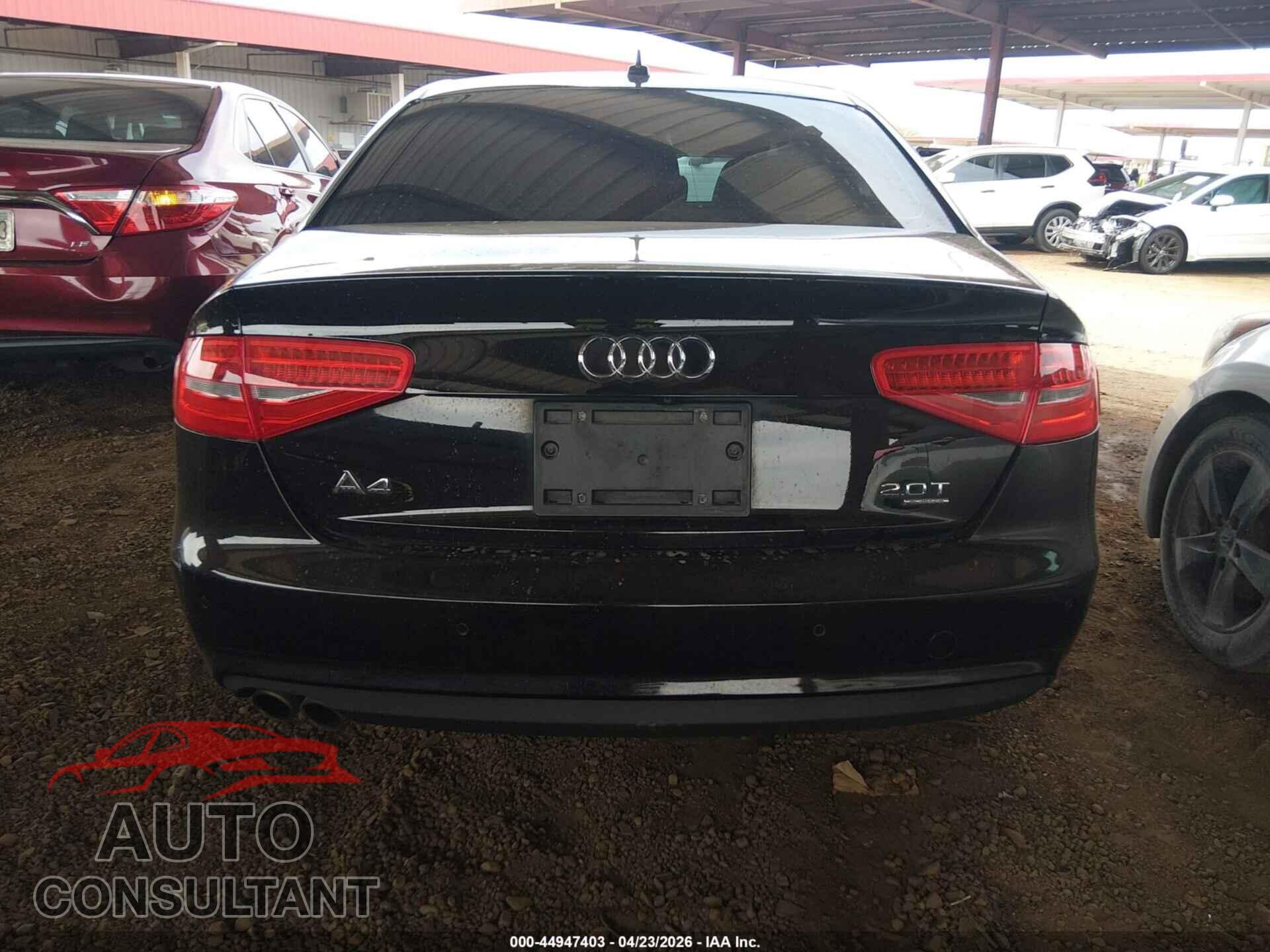 AUDI A4 2013 - WAUFFAFL2DN004847