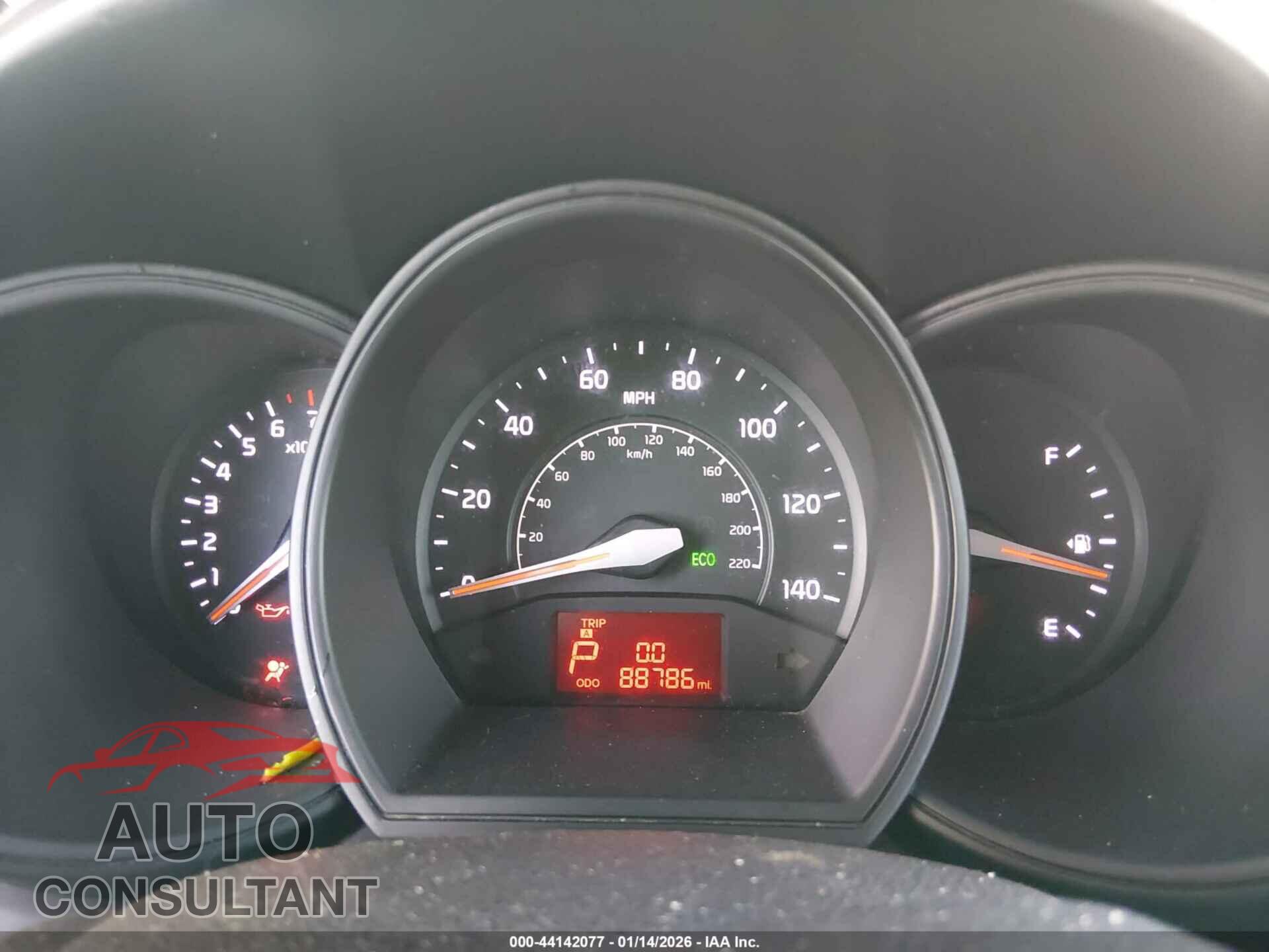 KIA RIO5 2012 - KNADM5A3XC6051791