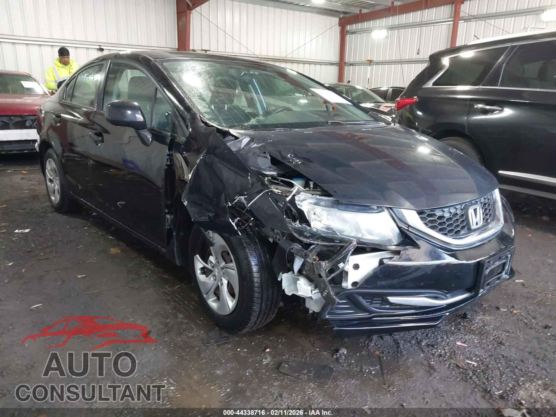 HONDA CIVIC 2013 - 19XFB2F57DE283951