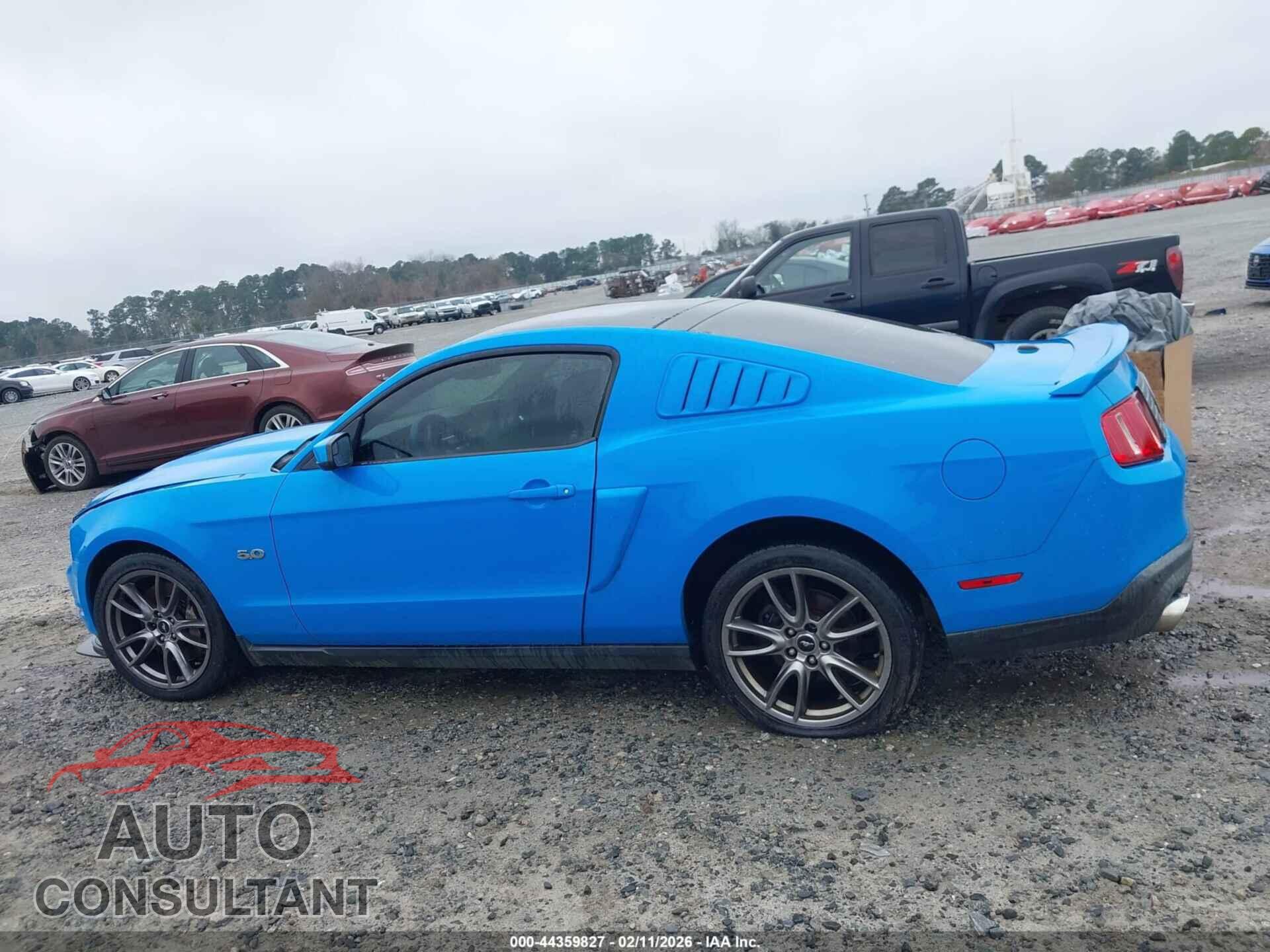 FORD MUSTANG 2012 - 1ZVBP8CF7C5241870