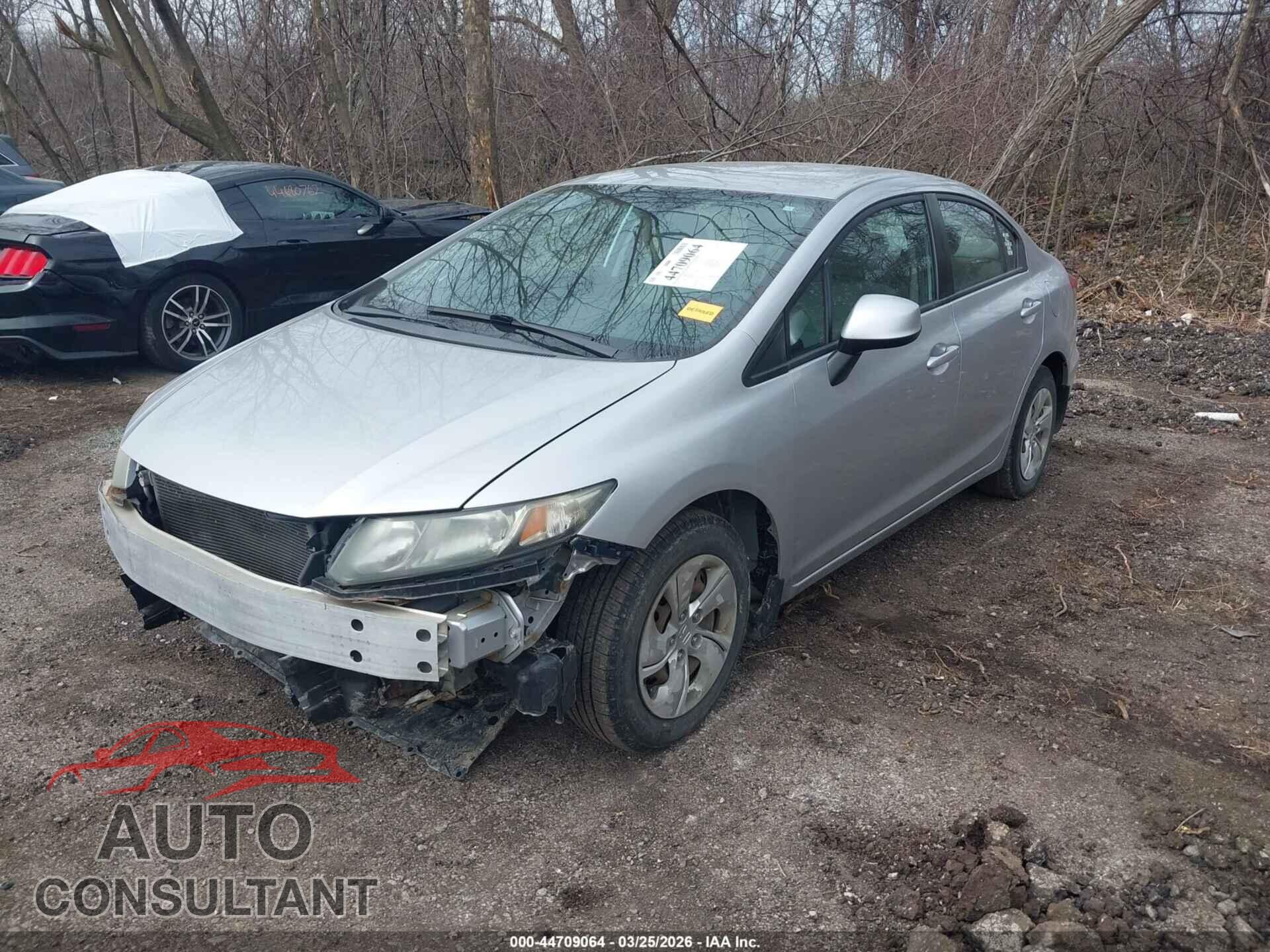 HONDA CIVIC 2013 - 19XFB2F5XDE072176