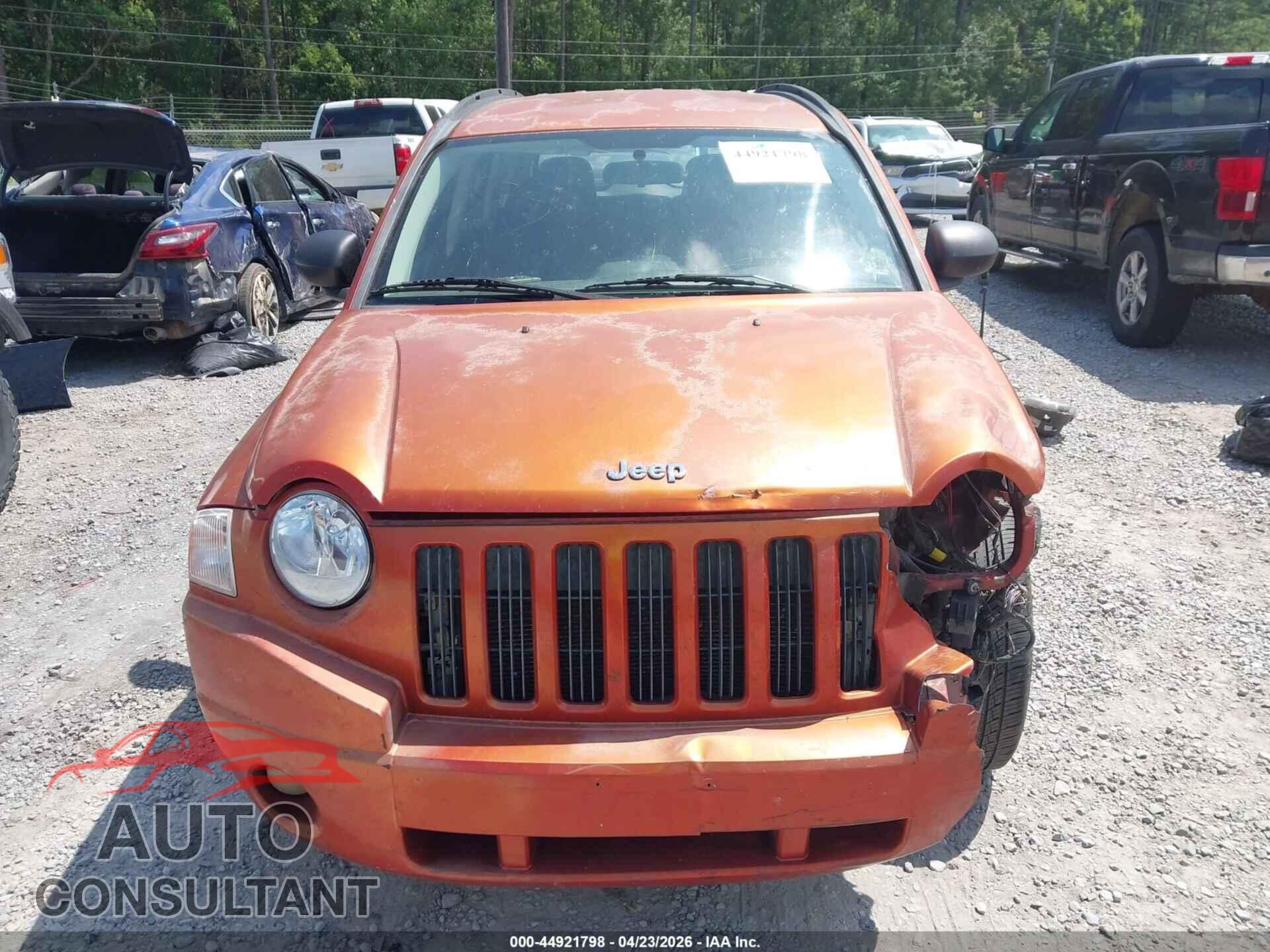JEEP COMPASS 2009 - 1J4FT47B69D134074