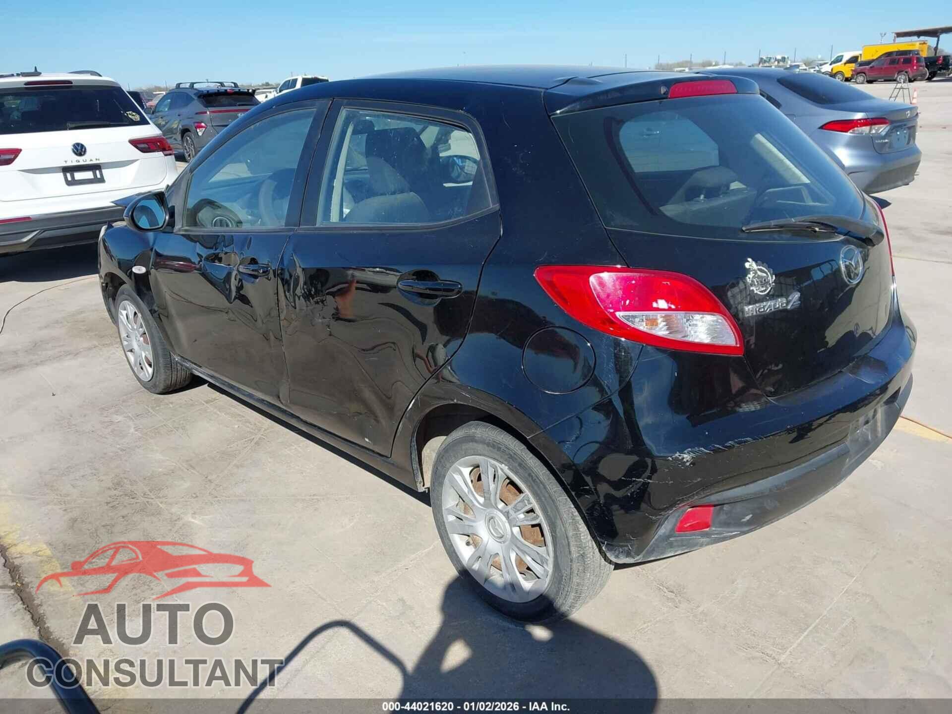 MAZDA MAZDA2 2012 - JM1DE1KY1C0144527