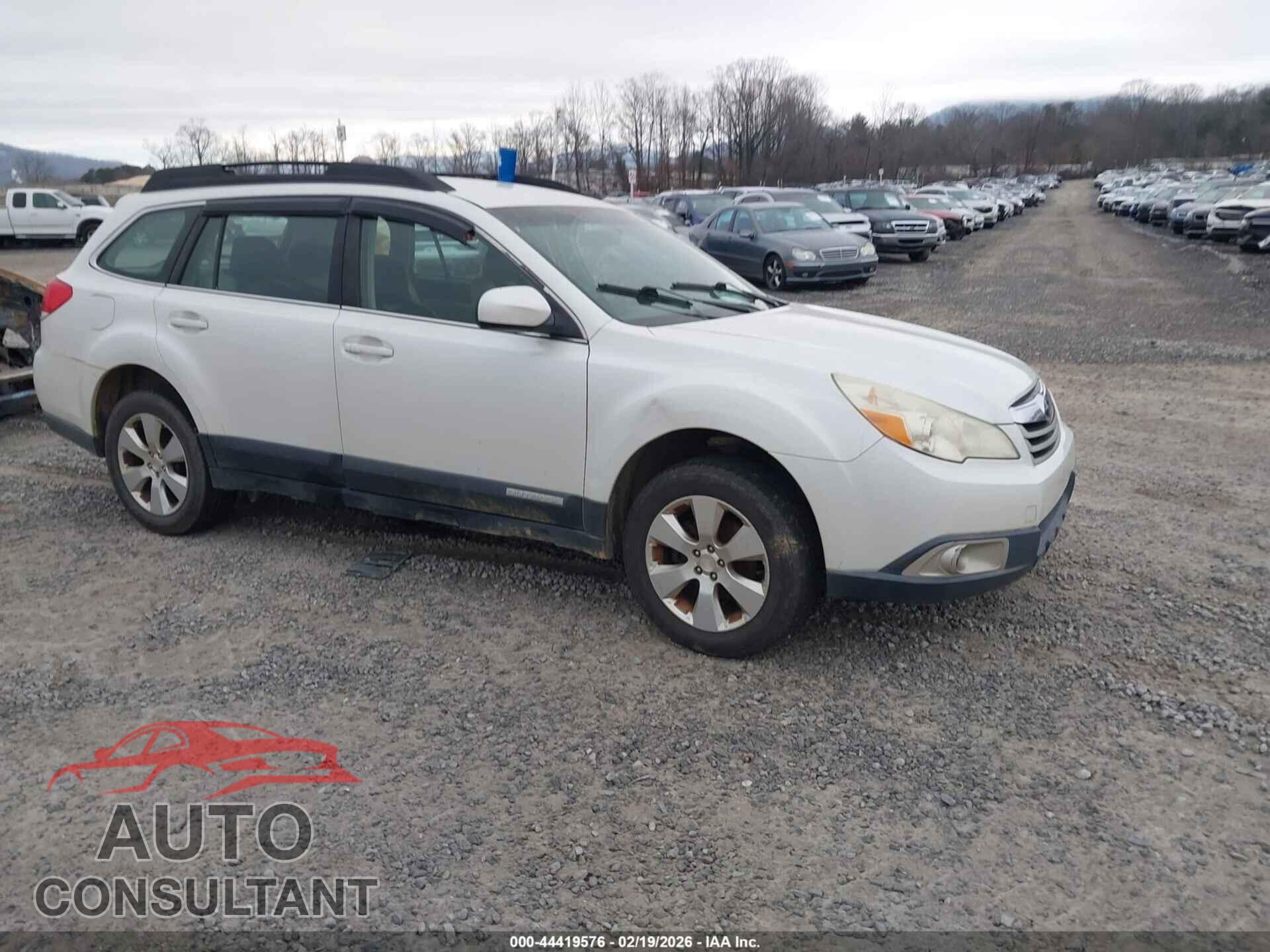 SUBARU OUTBACK 2012 - 4S4BRCAC7C3232103