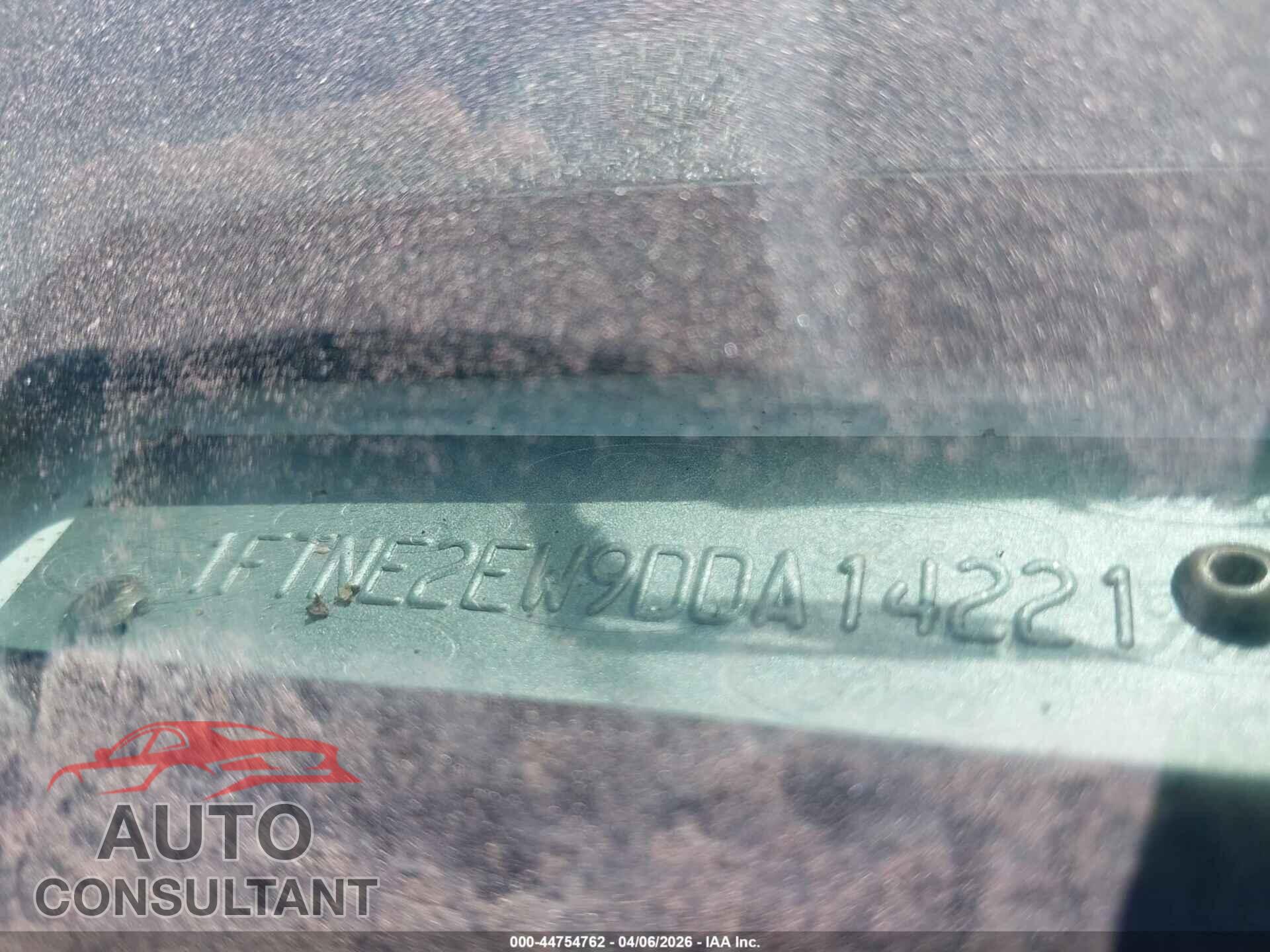 FORD E-250 2013 - 1FTNE2EW9DDA14221