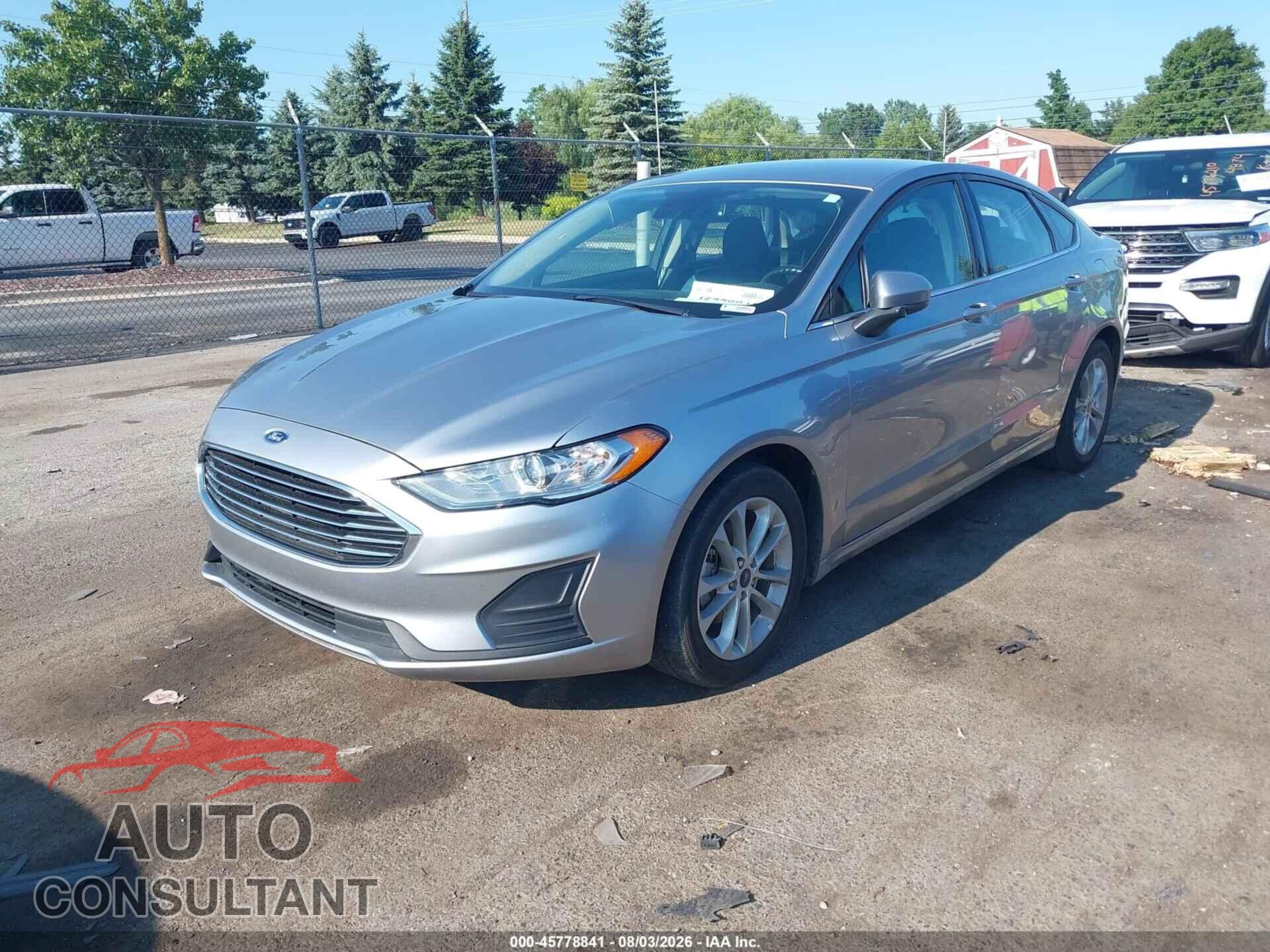 FORD FUSION 2020 - 3FA6P0HD8LR107384