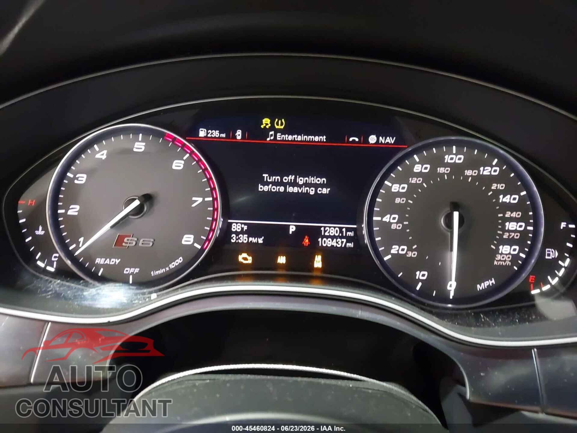 AUDI S6 2016 - WAUH2AFC6GN169650