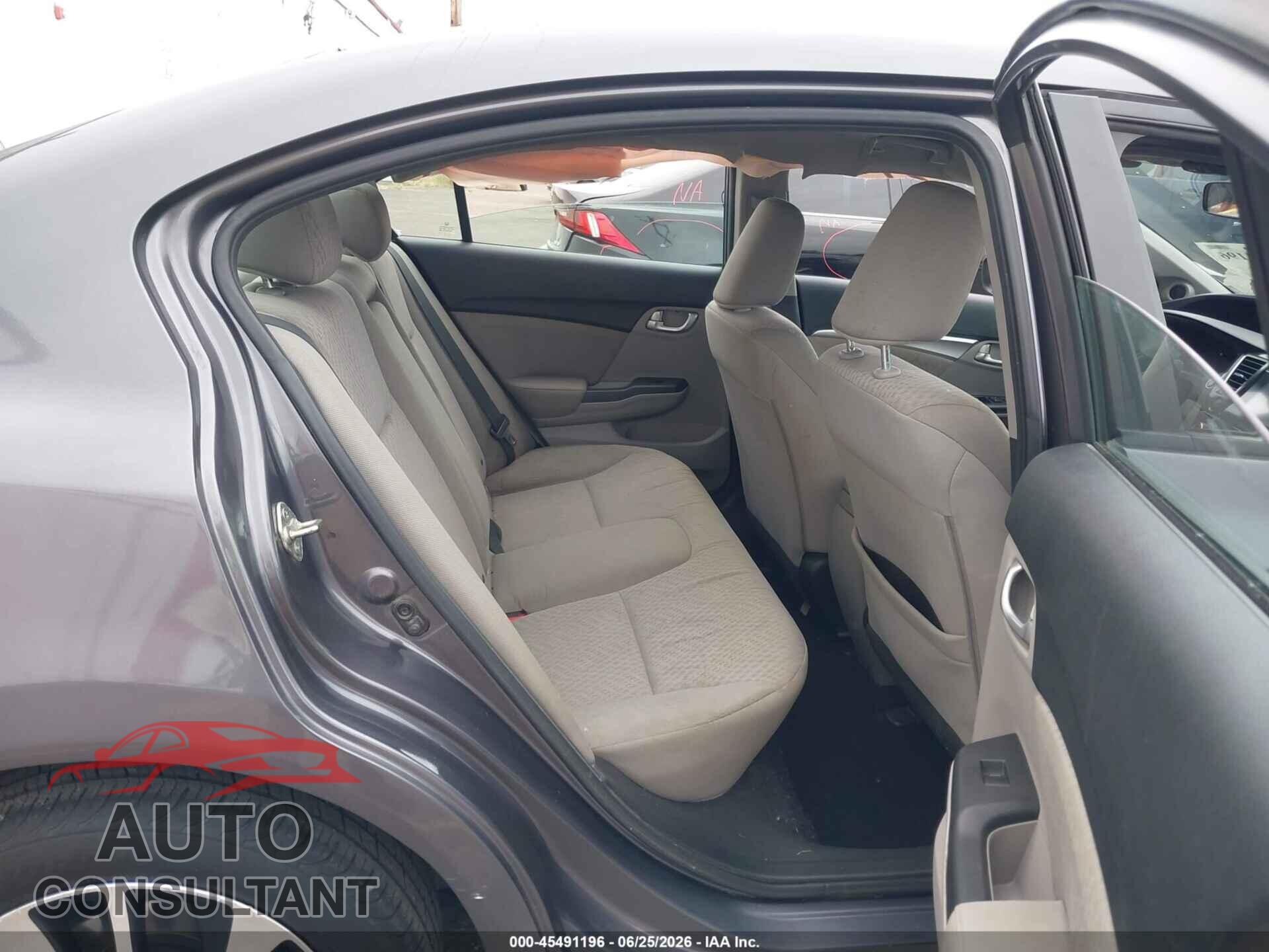 HONDA CIVIC 2014 - 19XFB2F84EE213593
