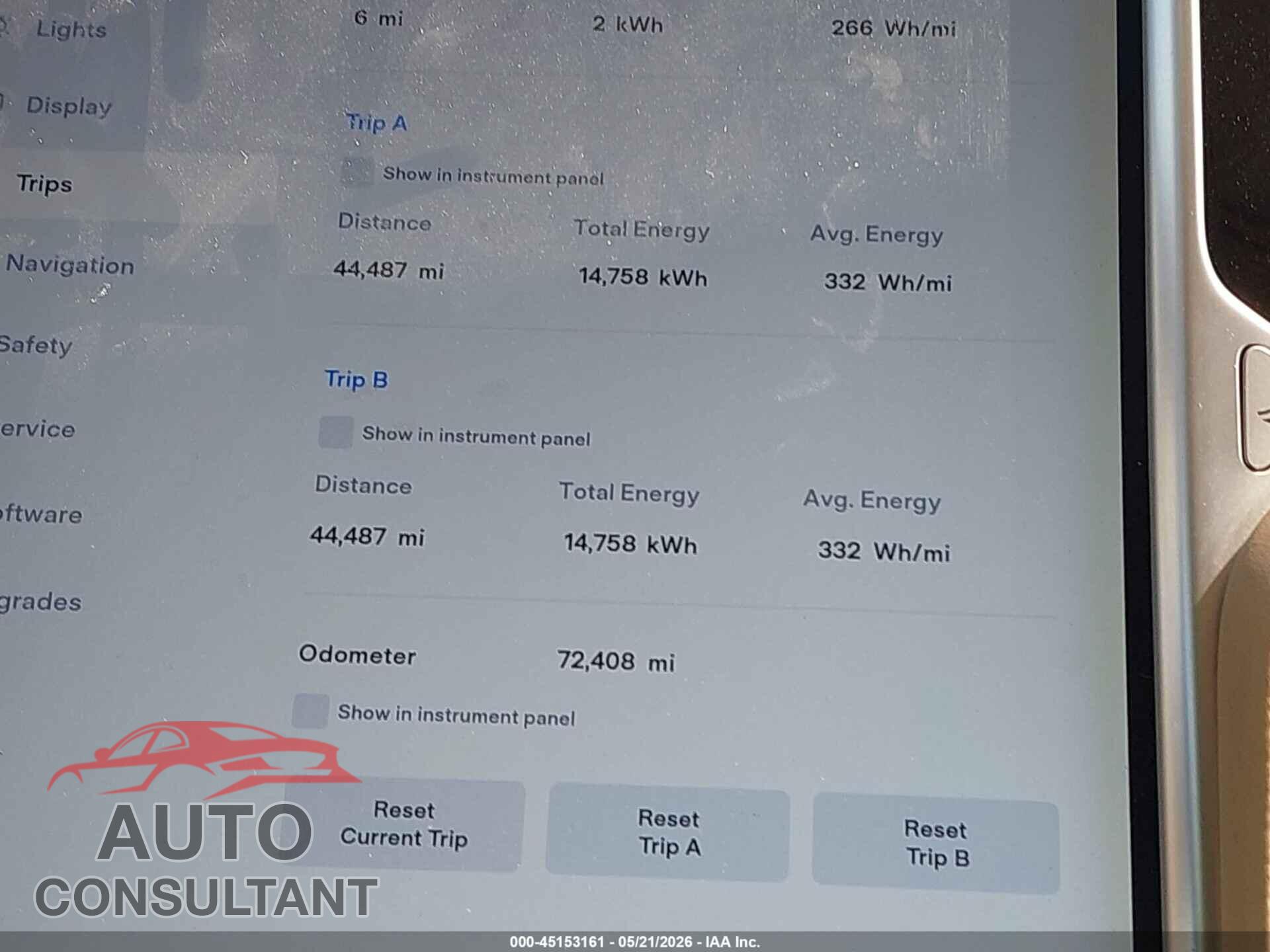 TESLA MODEL S 2015 - 5YJSA1E10FF106889