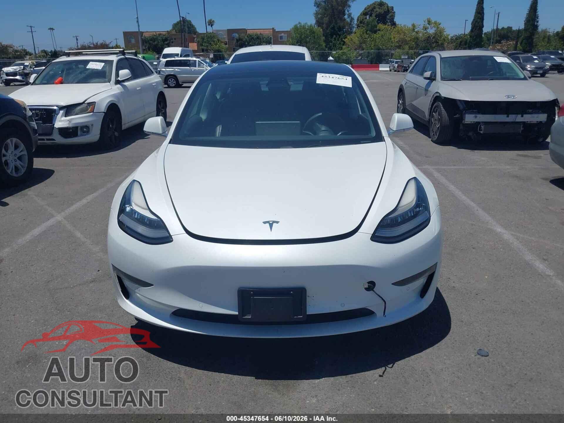 TESLA MODEL 3 2019 - 5YJ3E1EA8KF476555