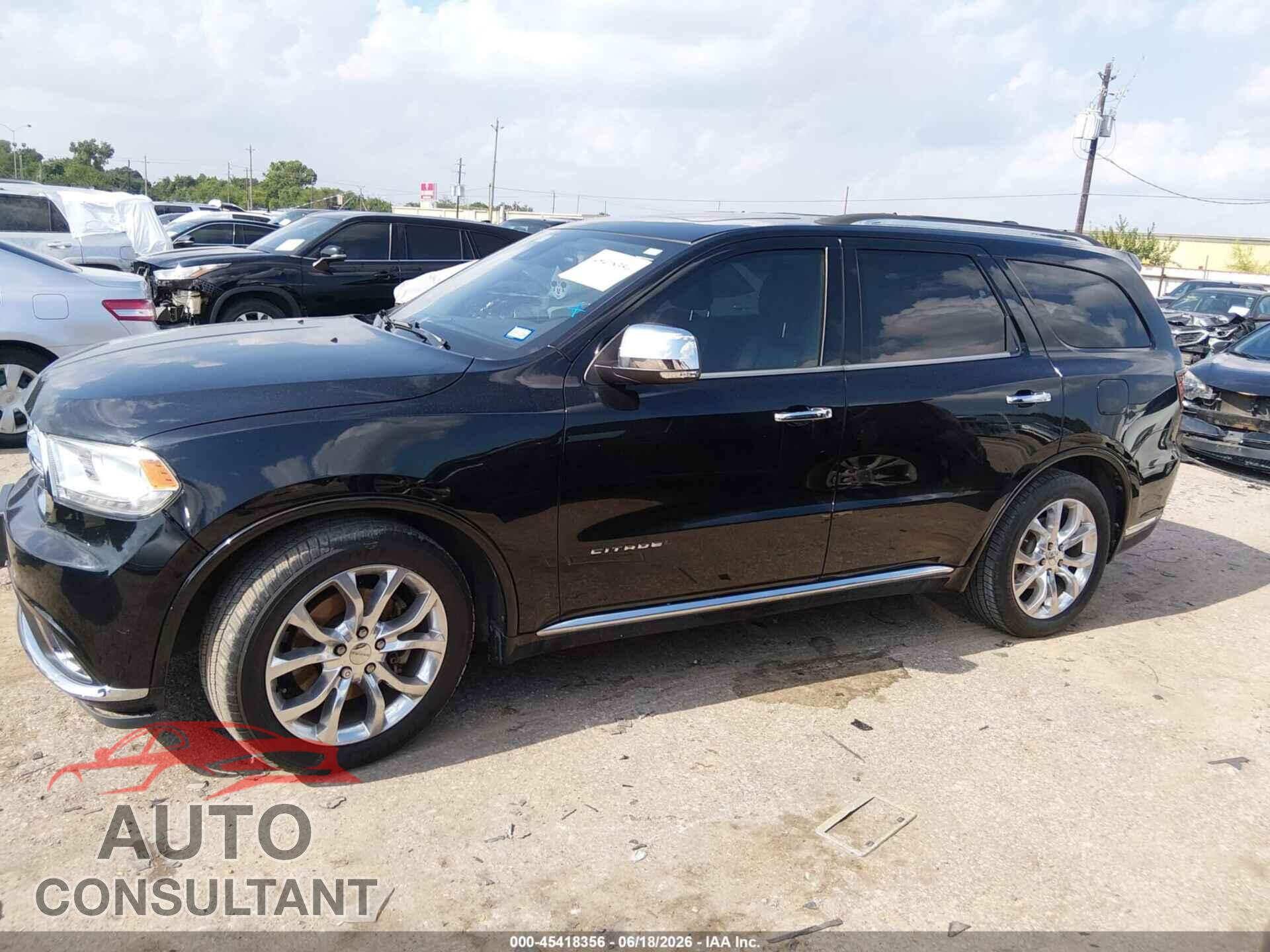 DODGE DURANGO 2017 - 1C4RDHEG7HC774689