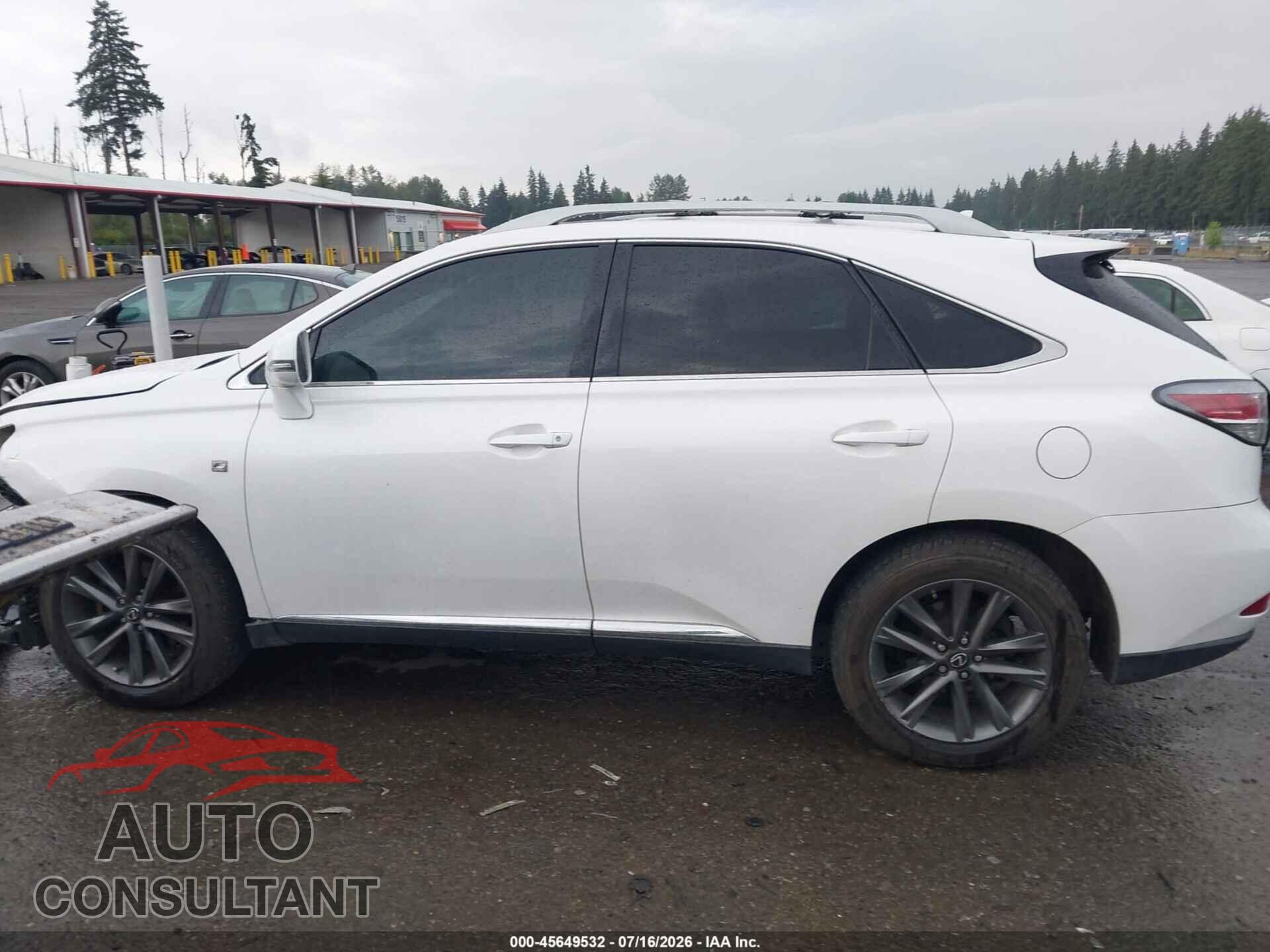 LEXUS RX 350 2013 - 2T2BK1BA4DC182811