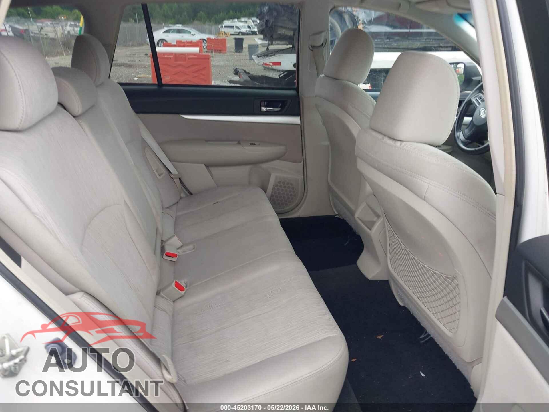 SUBARU OUTBACK 2013 - 4S4BRCGC9D3290562