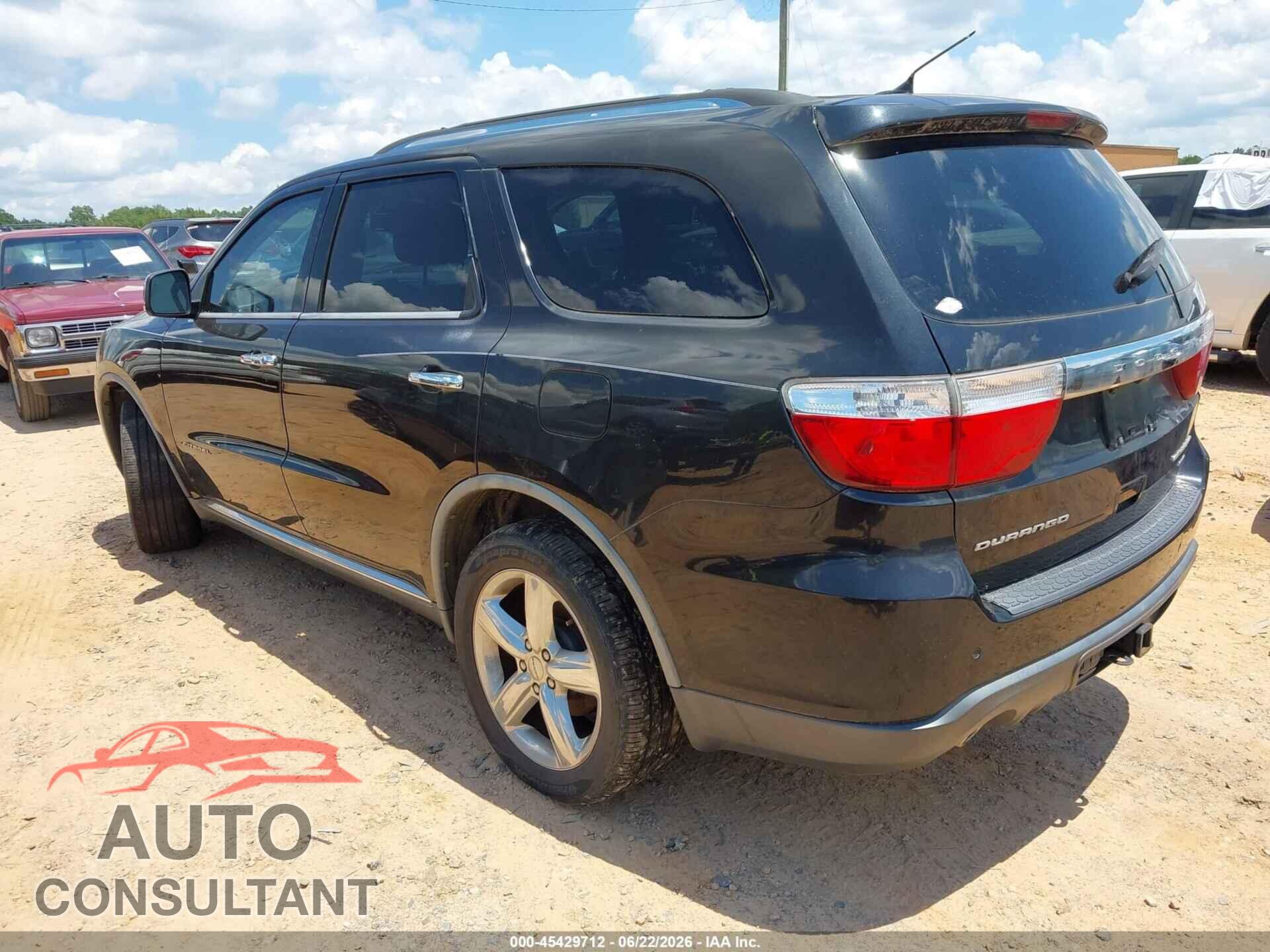 DODGE DURANGO 2012 - 1C4SDJET0CC205018