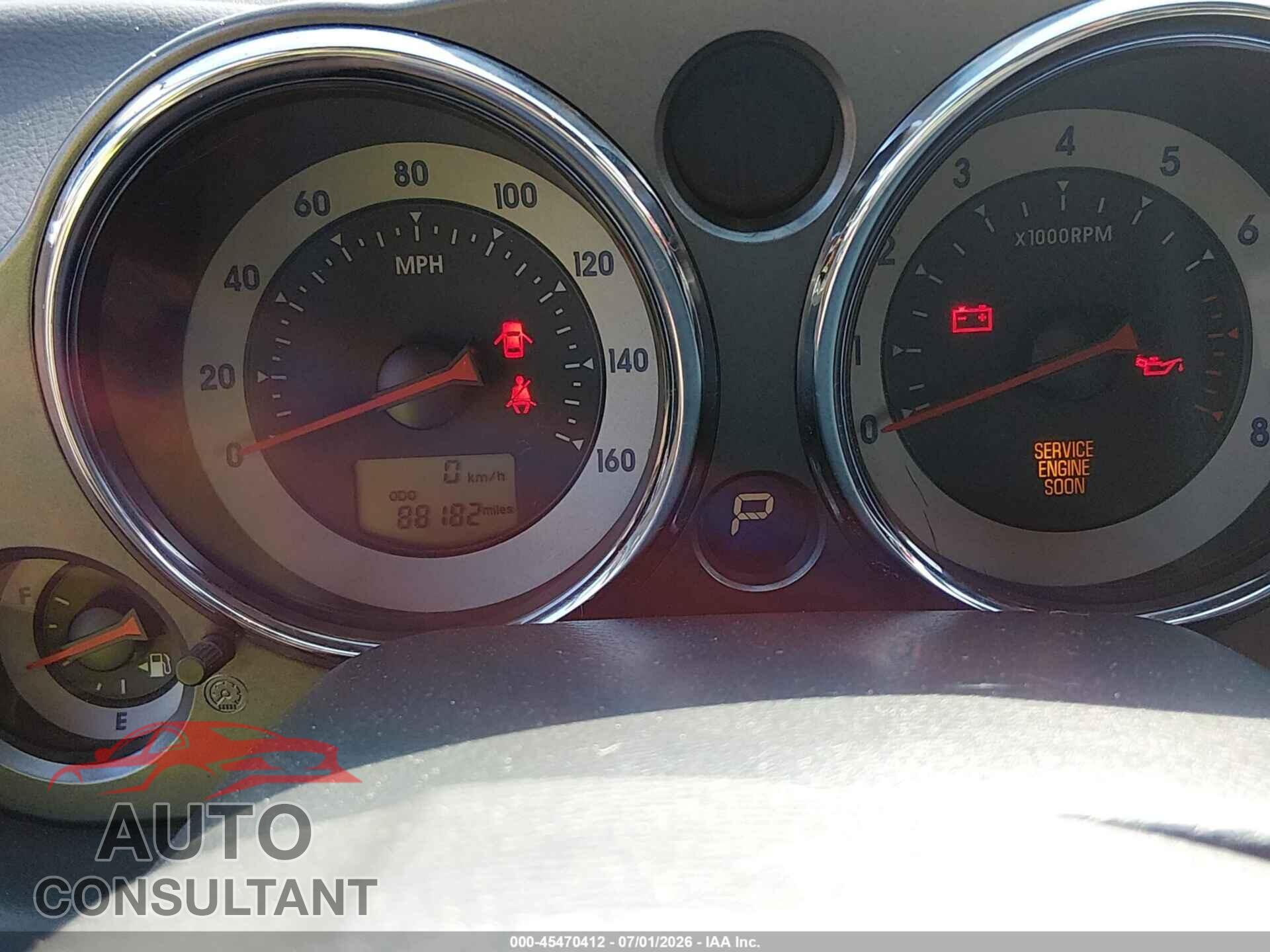MITSUBISHI ECLIPSE SPYDER 2009 - 4A3AL25F99E010933