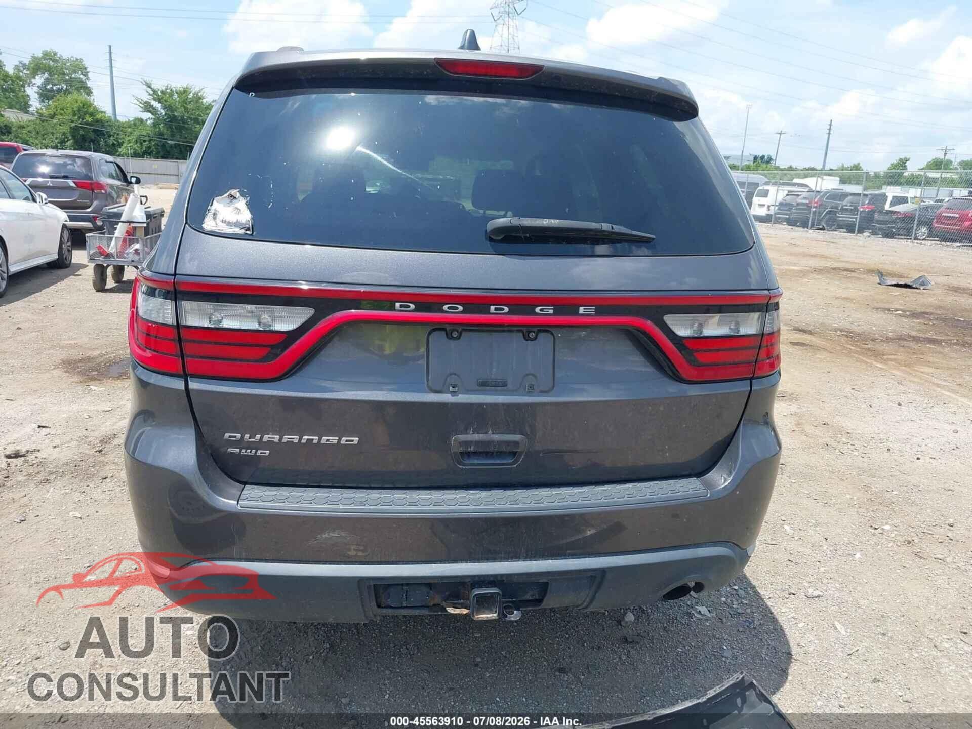 DODGE DURANGO 2017 - 1C4RDJAG3HC606514