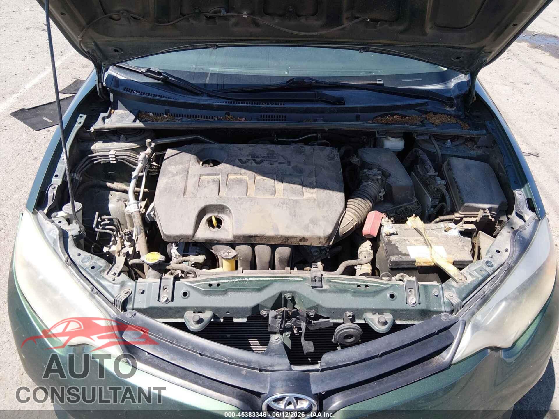 TOYOTA COROLLA 2014 - 2T1BURHE5EC008917