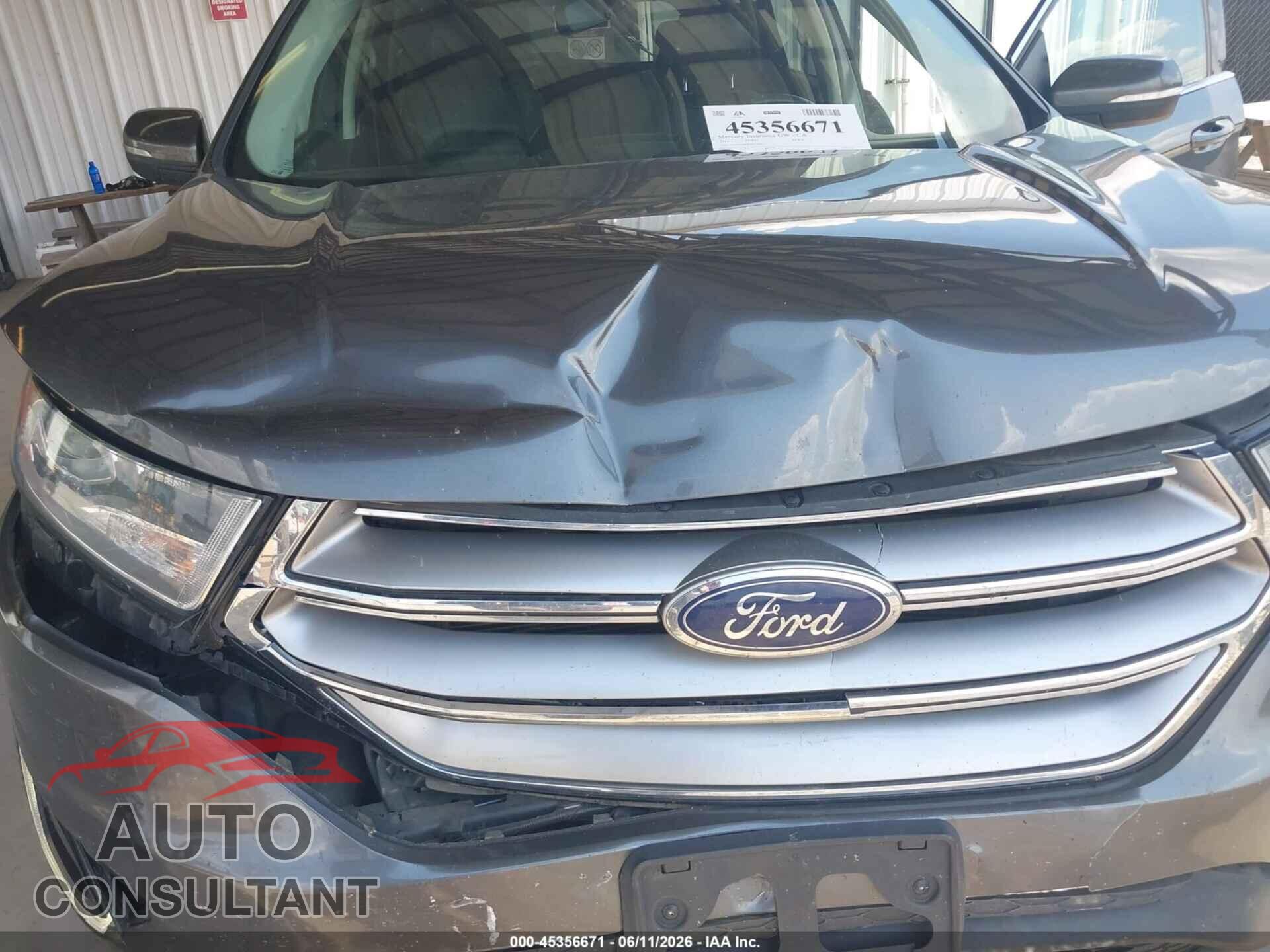 FORD EDGE 2015 - 2FMTK3J89FBC37036