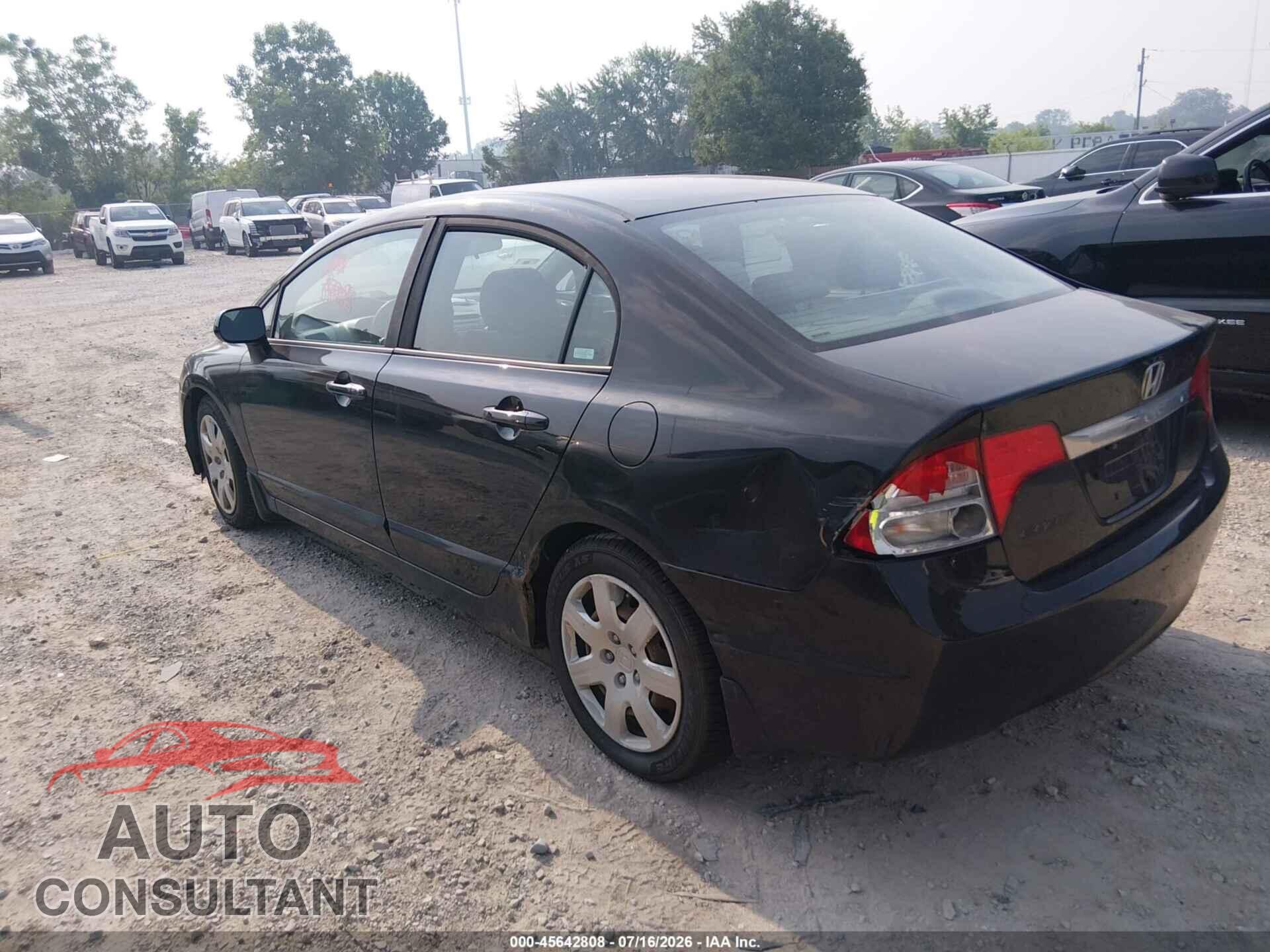 HONDA CIVIC 2009 - 19XFA165X9E046830