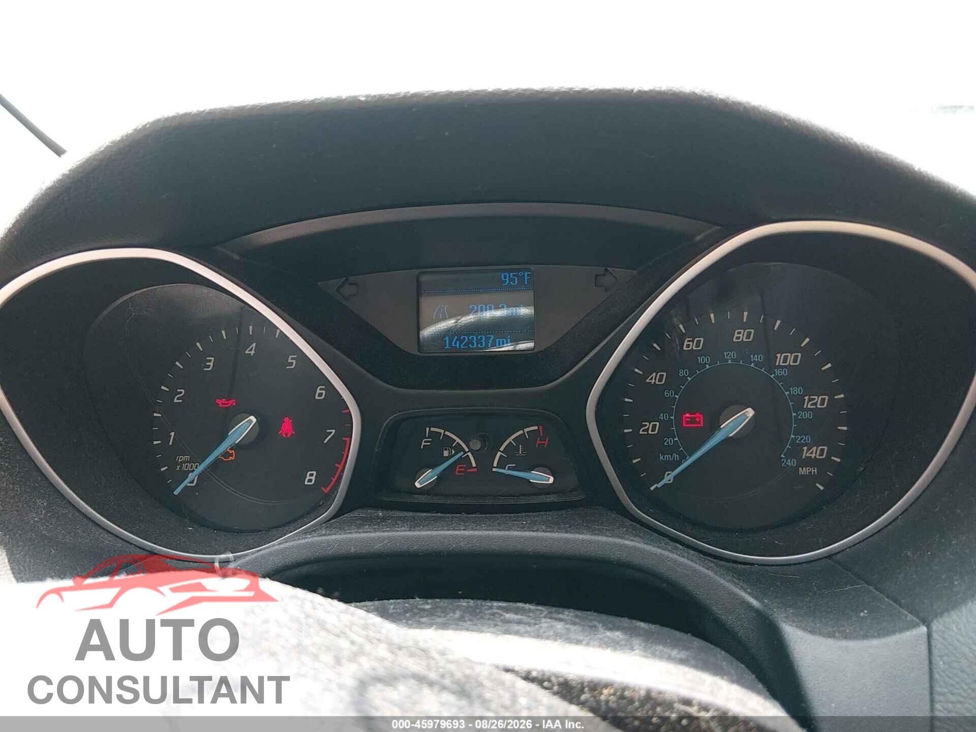 FORD FOCUS 2013 - 1FADP3E26DL108352
