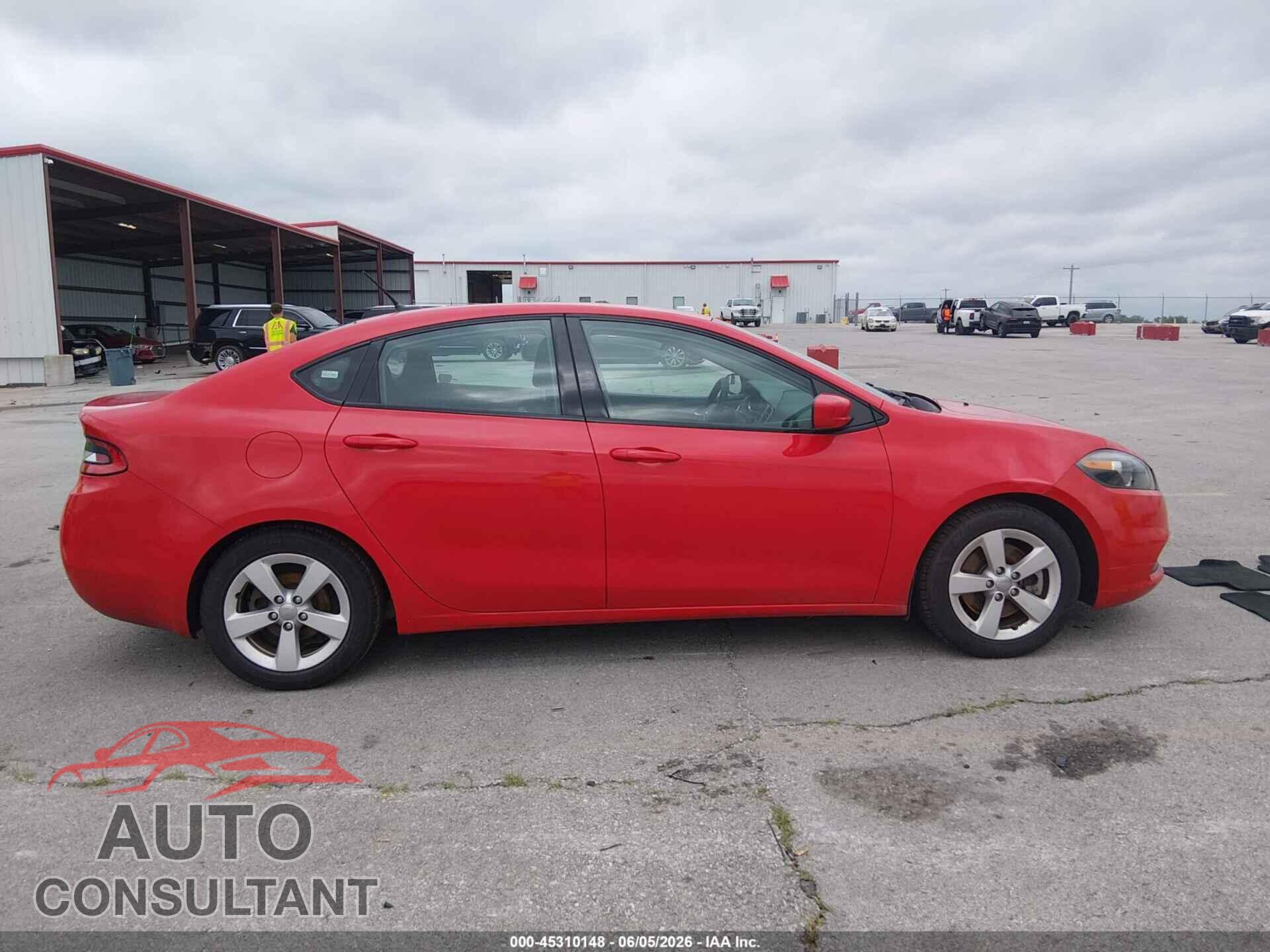 DODGE DART 2016 - 1C3CDFBB5GD762329