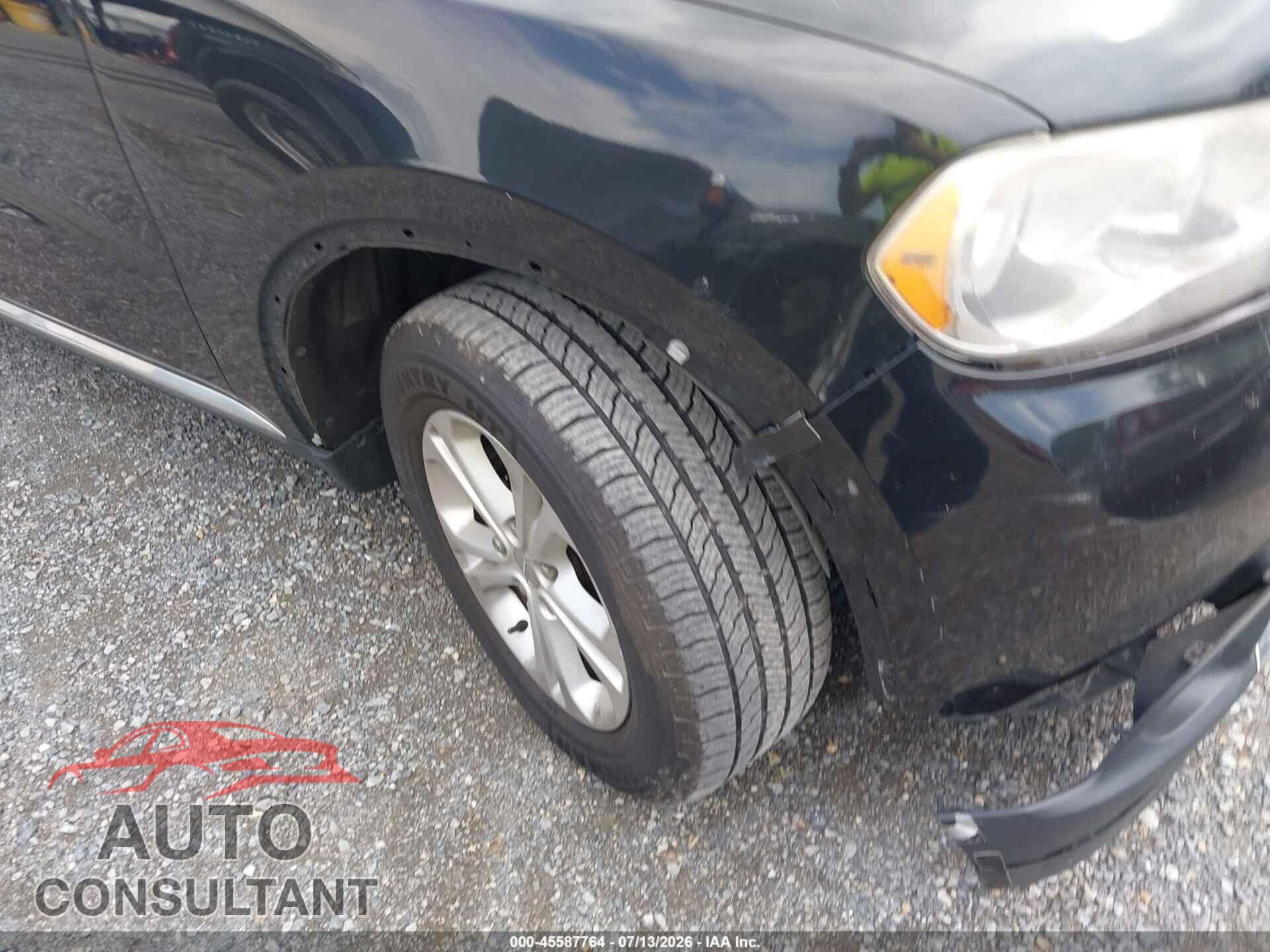 DODGE DURANGO 2013 - 1C4RDJAG4DC681507
