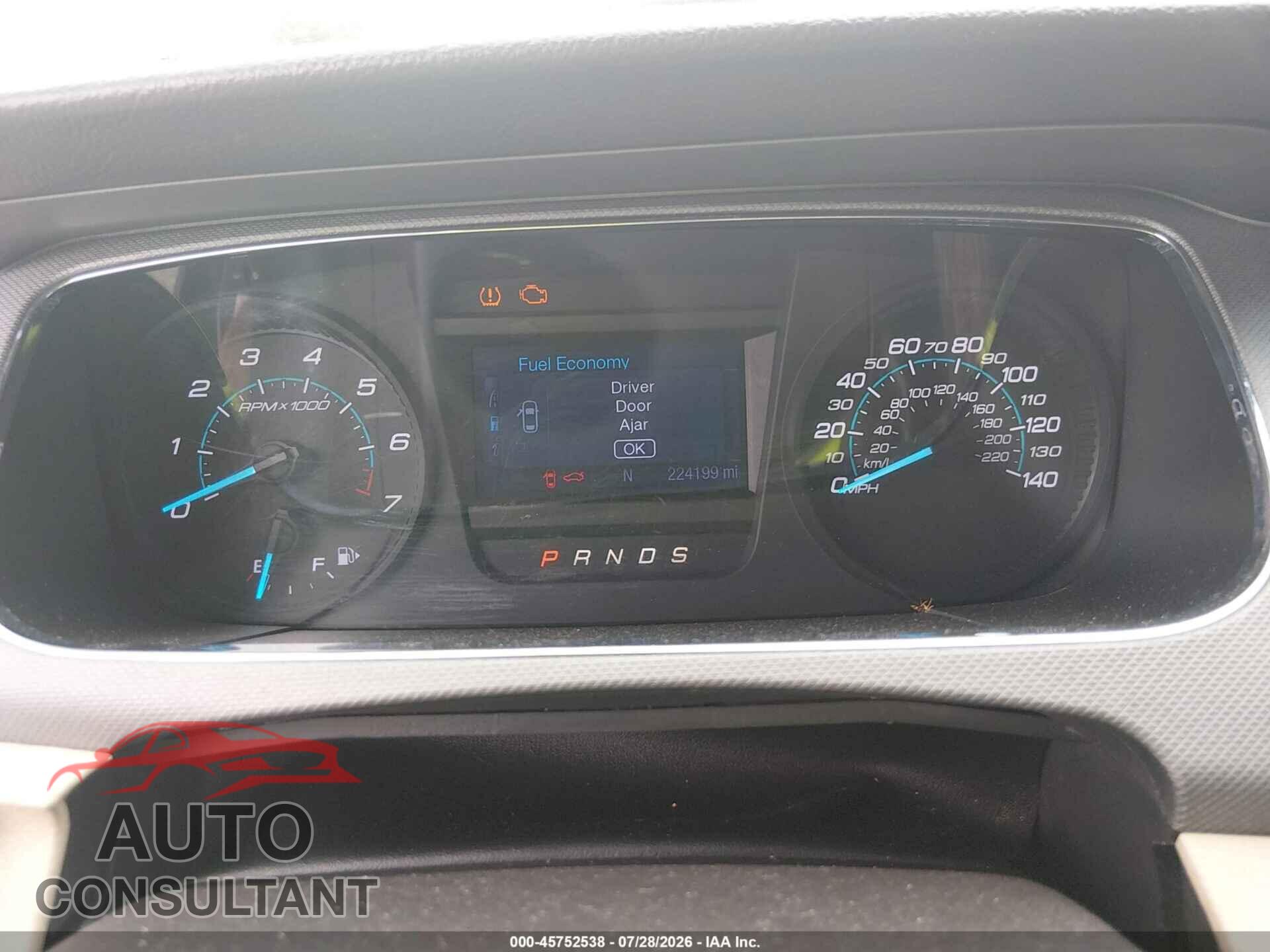 FORD TAURUS 2013 - 1FAHP2D92DG160175