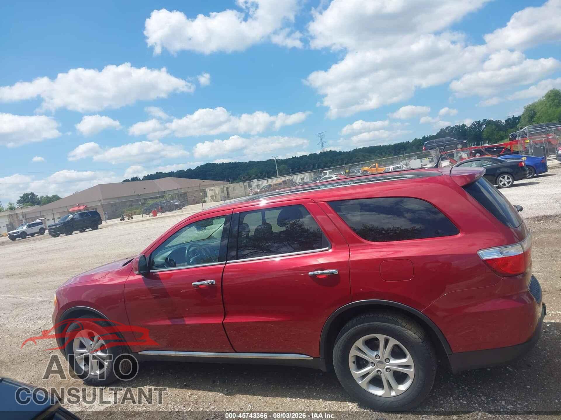 DODGE DURANGO 2013 - 1C4RDJDG0DC667938