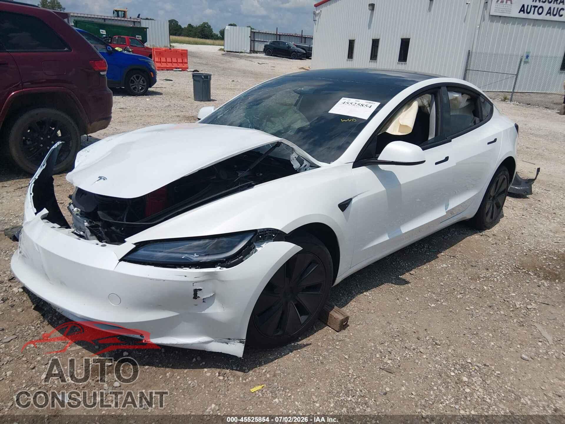 TESLA MODEL 3 2025 - 5YJ3E1EB8SF904391