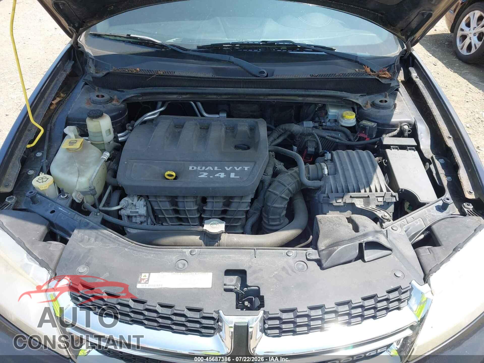 DODGE AVENGER 2011 - 1B3BD2FB1BN524752
