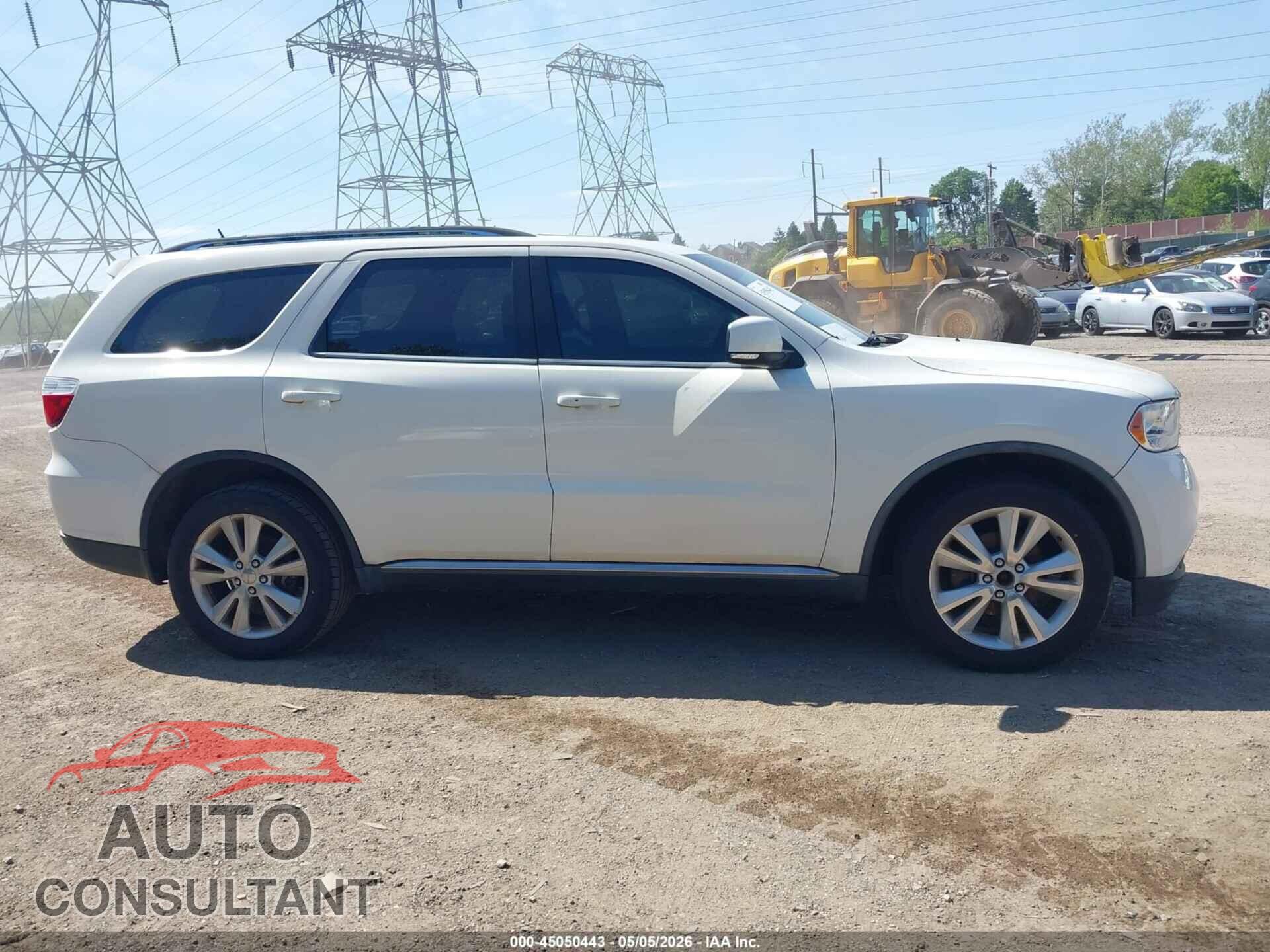 DODGE DURANGO 2012 - 1C4RDJDG7CC212972