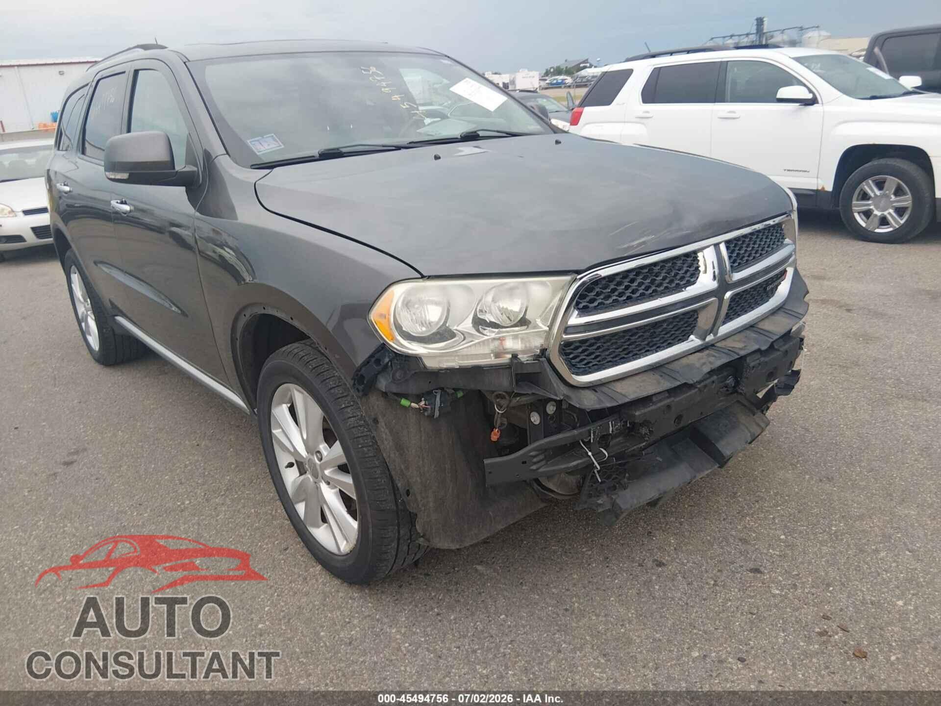 DODGE DURANGO 2013 - 1C4RDJDG2DC699029