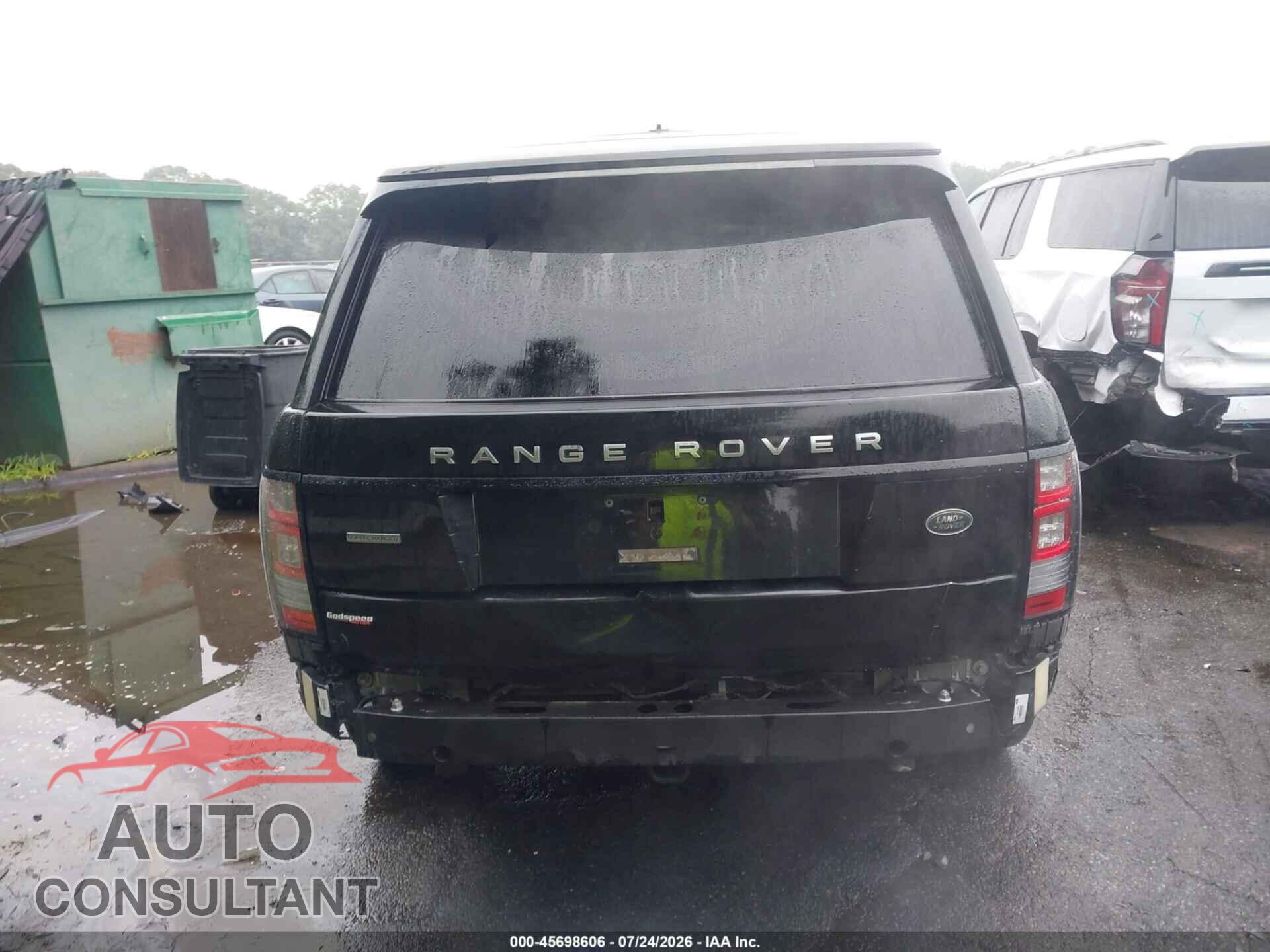 LAND ROVER RANGE ROVER 2015 - SALGS2TF6FA213213
