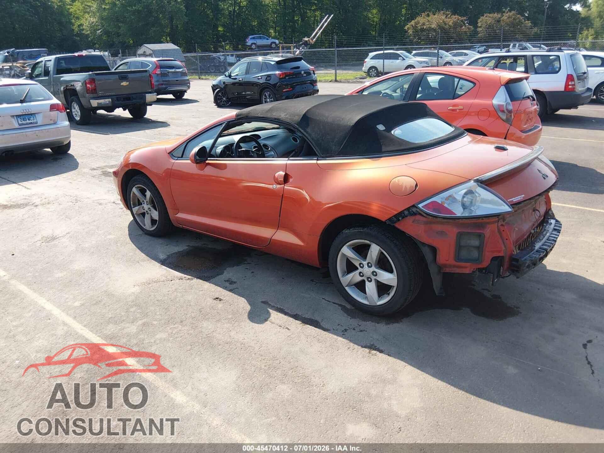 MITSUBISHI ECLIPSE SPYDER 2009 - 4A3AL25F99E010933