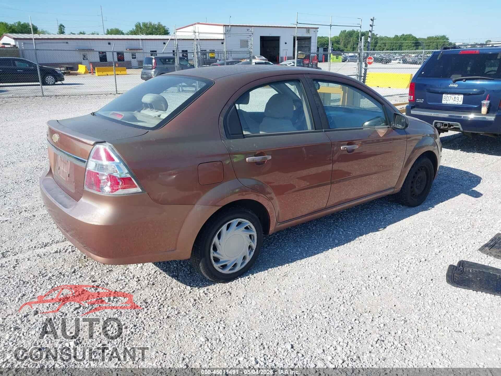 CHEVROLET AVEO 2011 - KL1TG5DE2BB254075