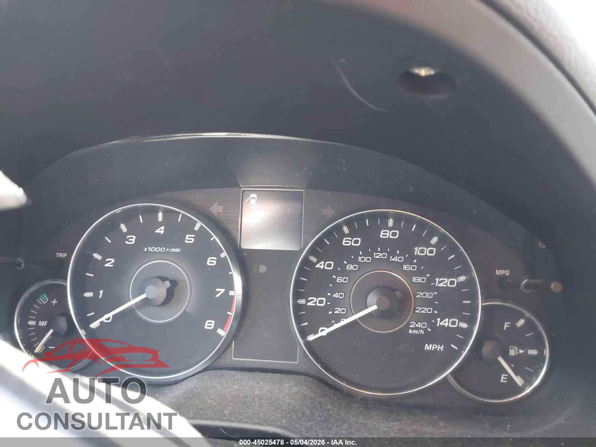 SUBARU OUTBACK 2012 - 4S4BRBCC7C3288470