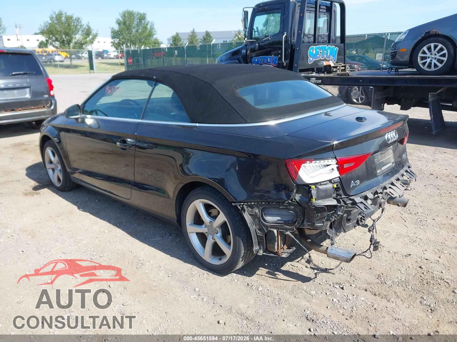 AUDI A3 2015 - WAU7FLFF2F1076040
