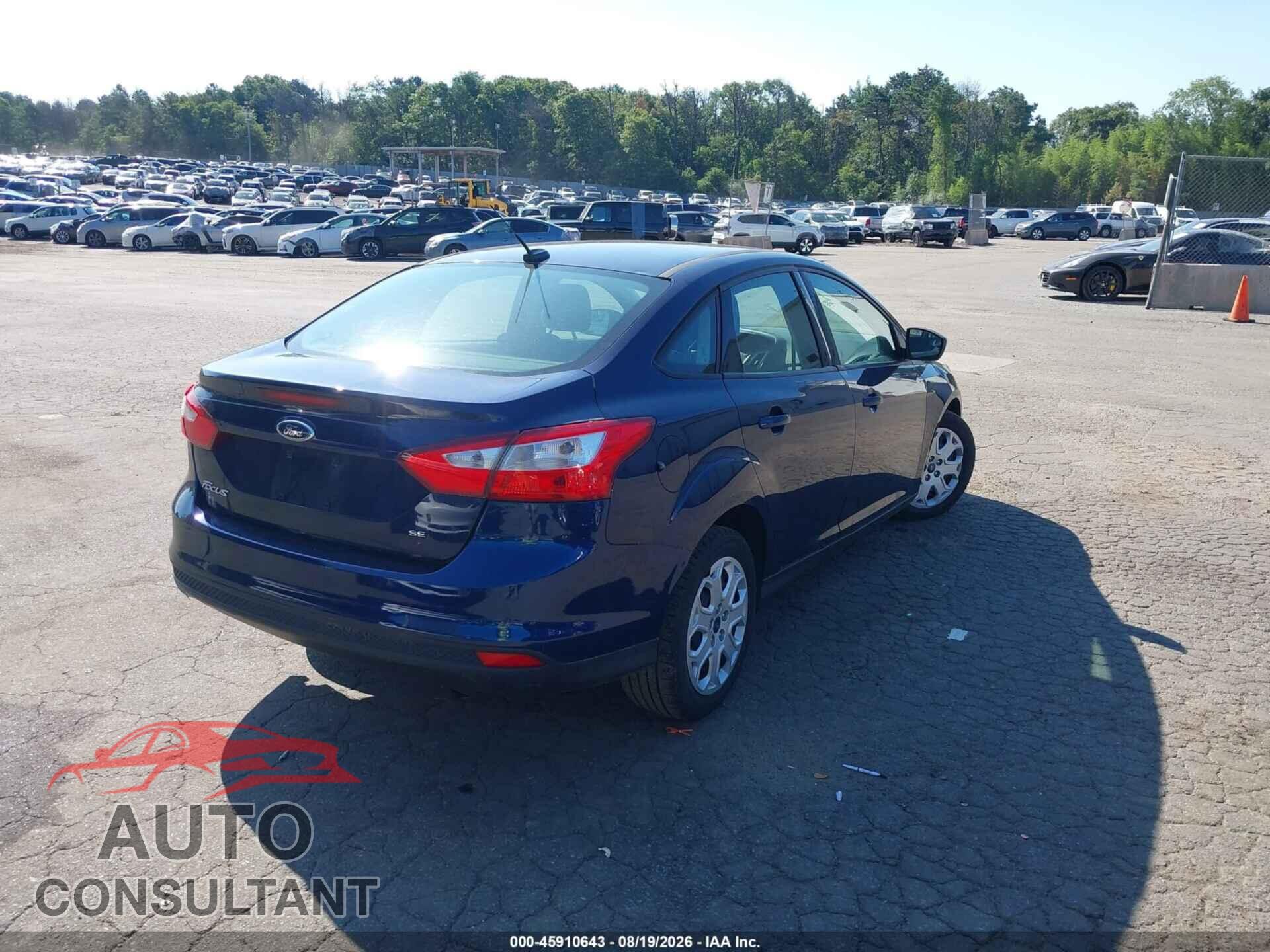 FORD FOCUS 2012 - 1FAHP3F29CL149248