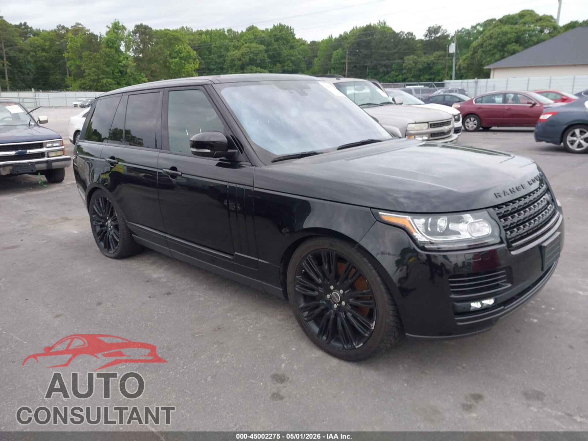 LAND ROVER RANGE ROVER 2016 - SALGS2EF4GA282769