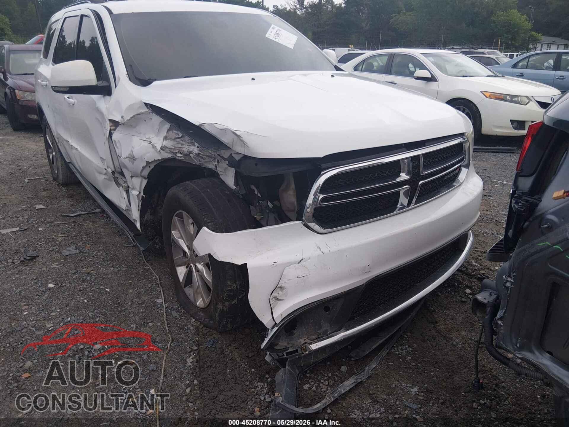 DODGE DURANGO 2015 - 1C4RDHDG9FC784316